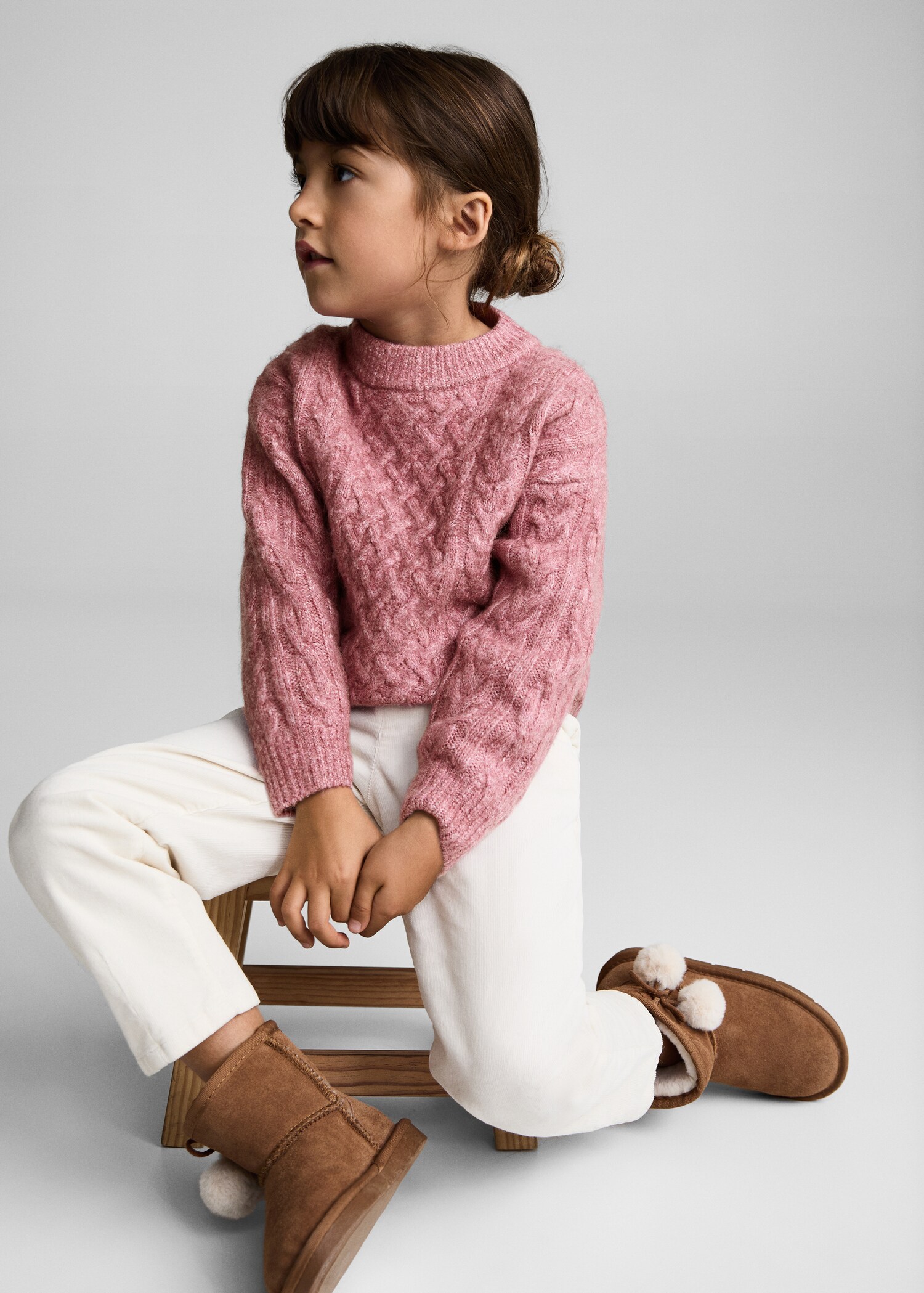 Pull-over maille tressée - Détail de l'article 2