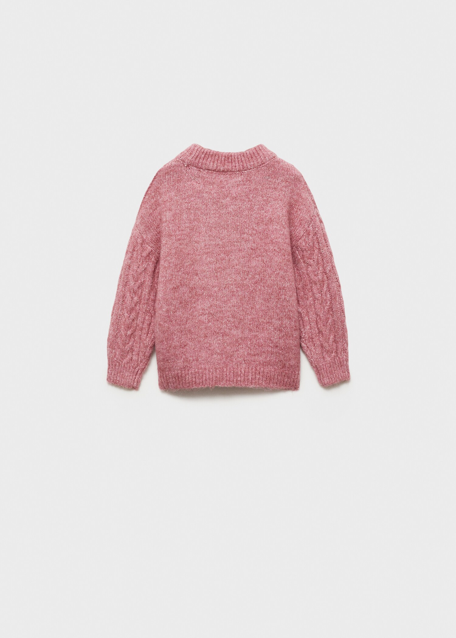 Pull-over maille tressée - Verso de l’article