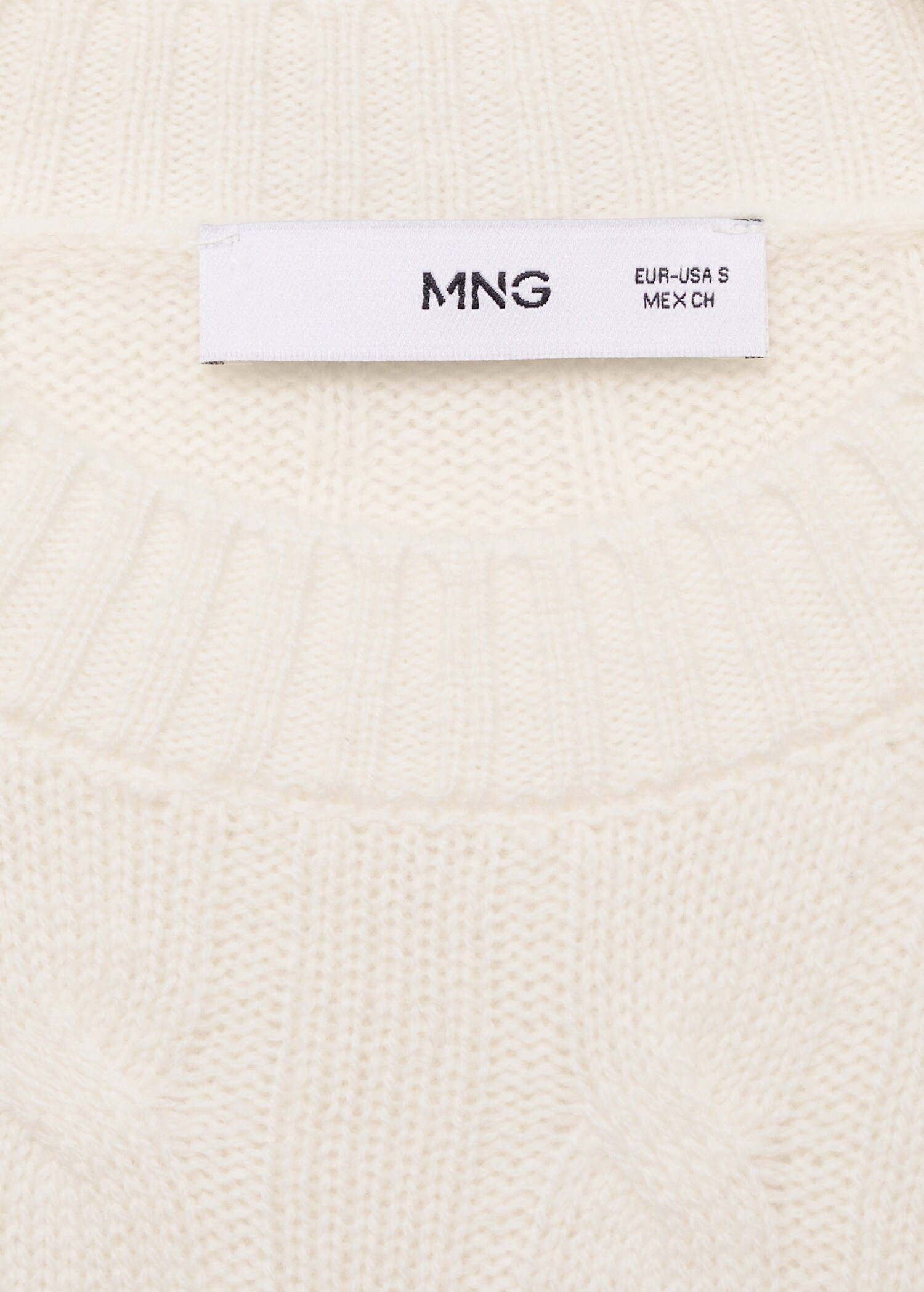 Braided wool sweater - Details of the article 8