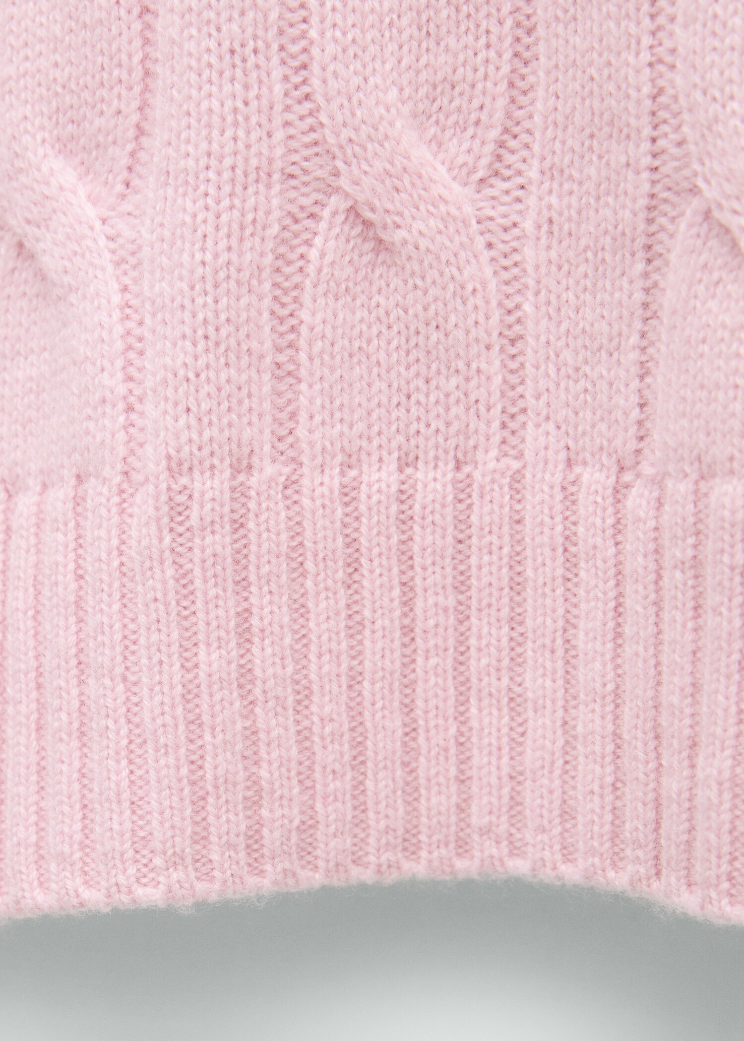Braided wool sweater - Details of the article 0