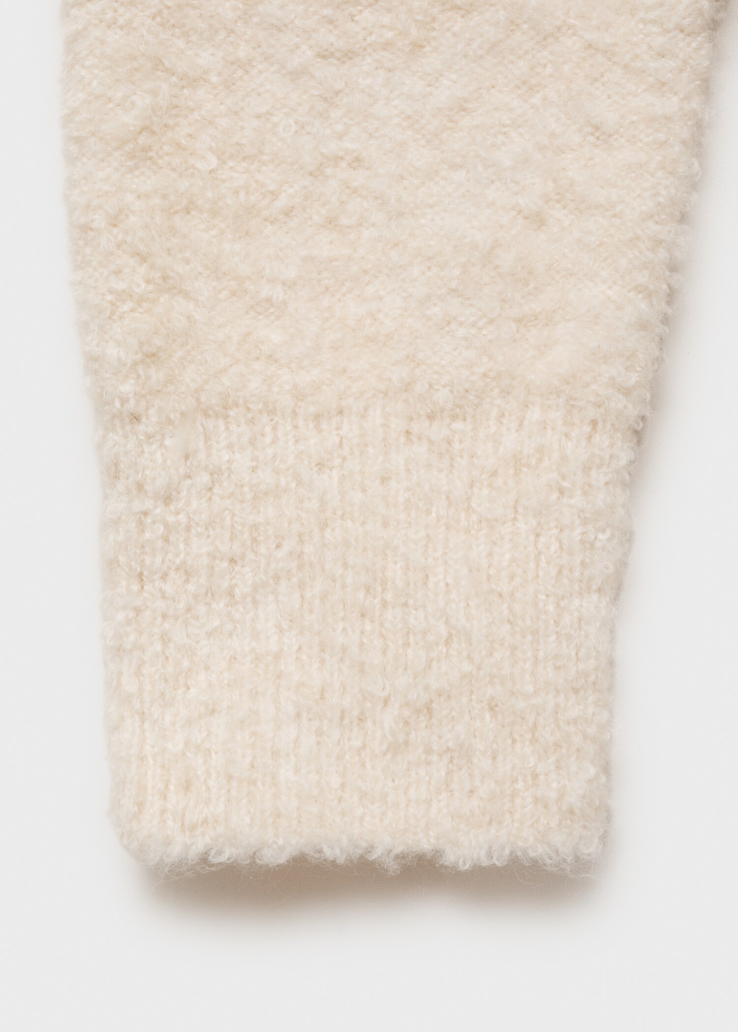 Perkins-neck bouclé sweater - Details of the article 0