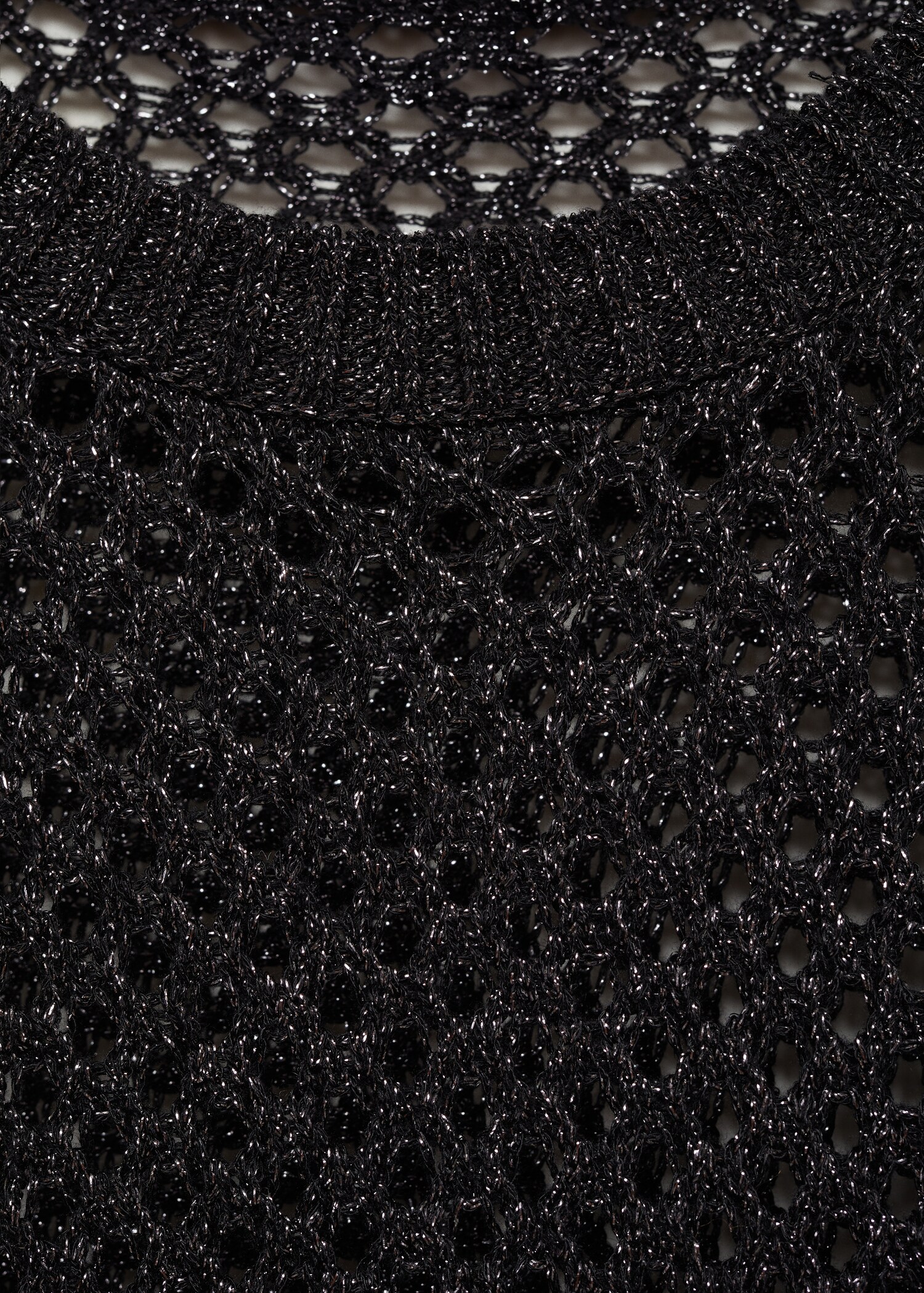 Hålstickad tröja lurex - Detaljer om artikeln 8