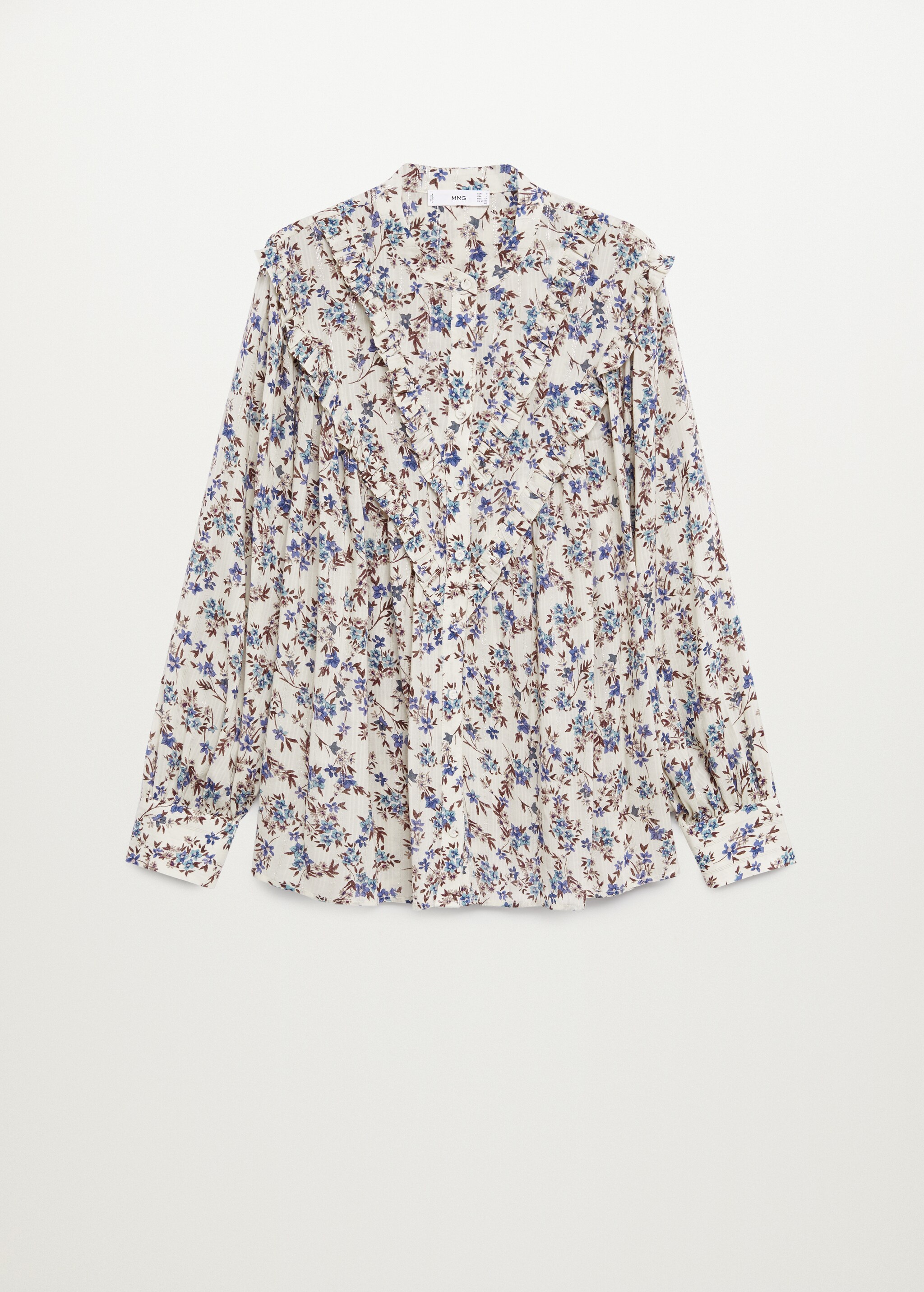 Blusa fluida estampado floral - Artículo sin modelo