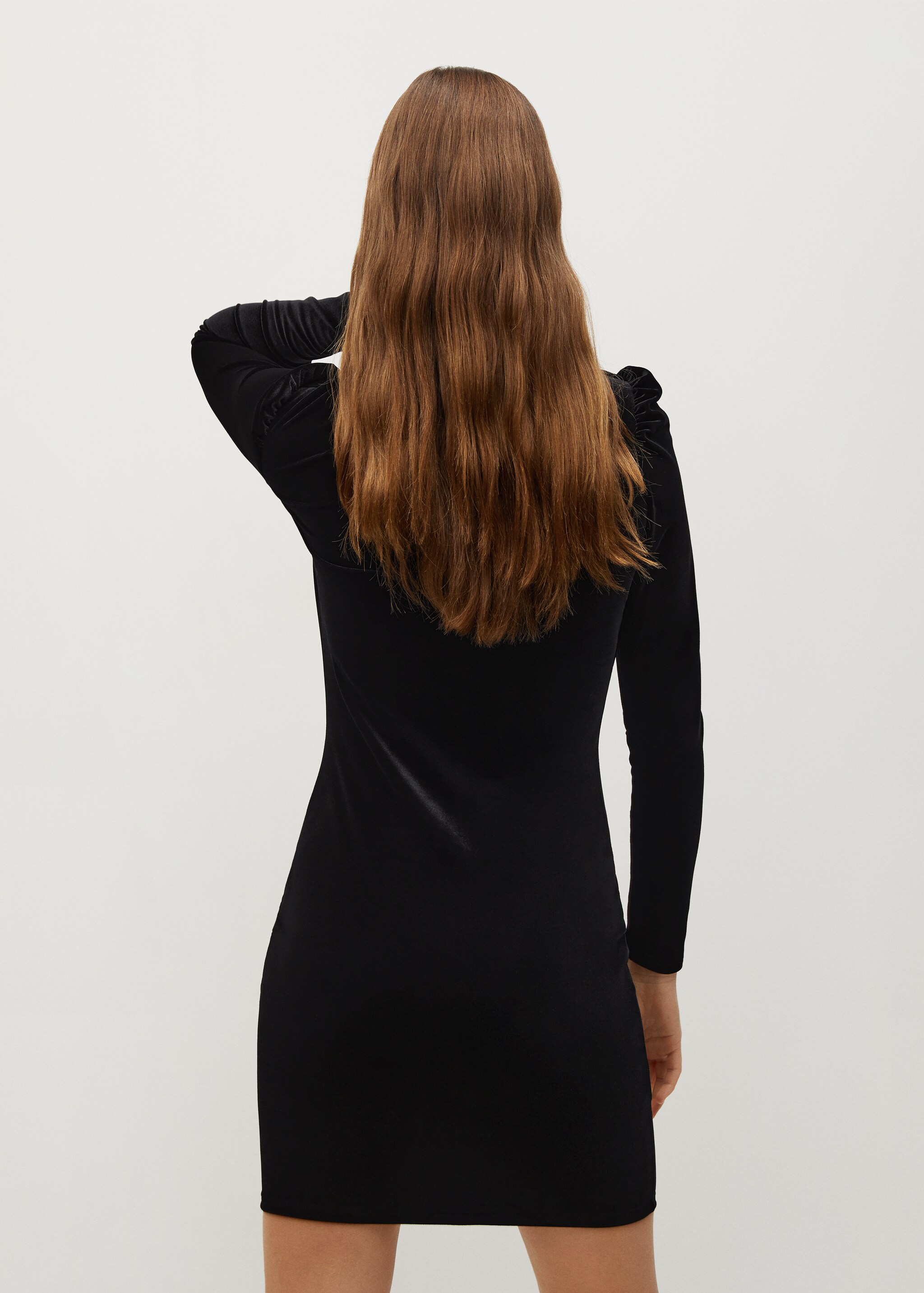 Vestido terciopelo - Reverso del artículo