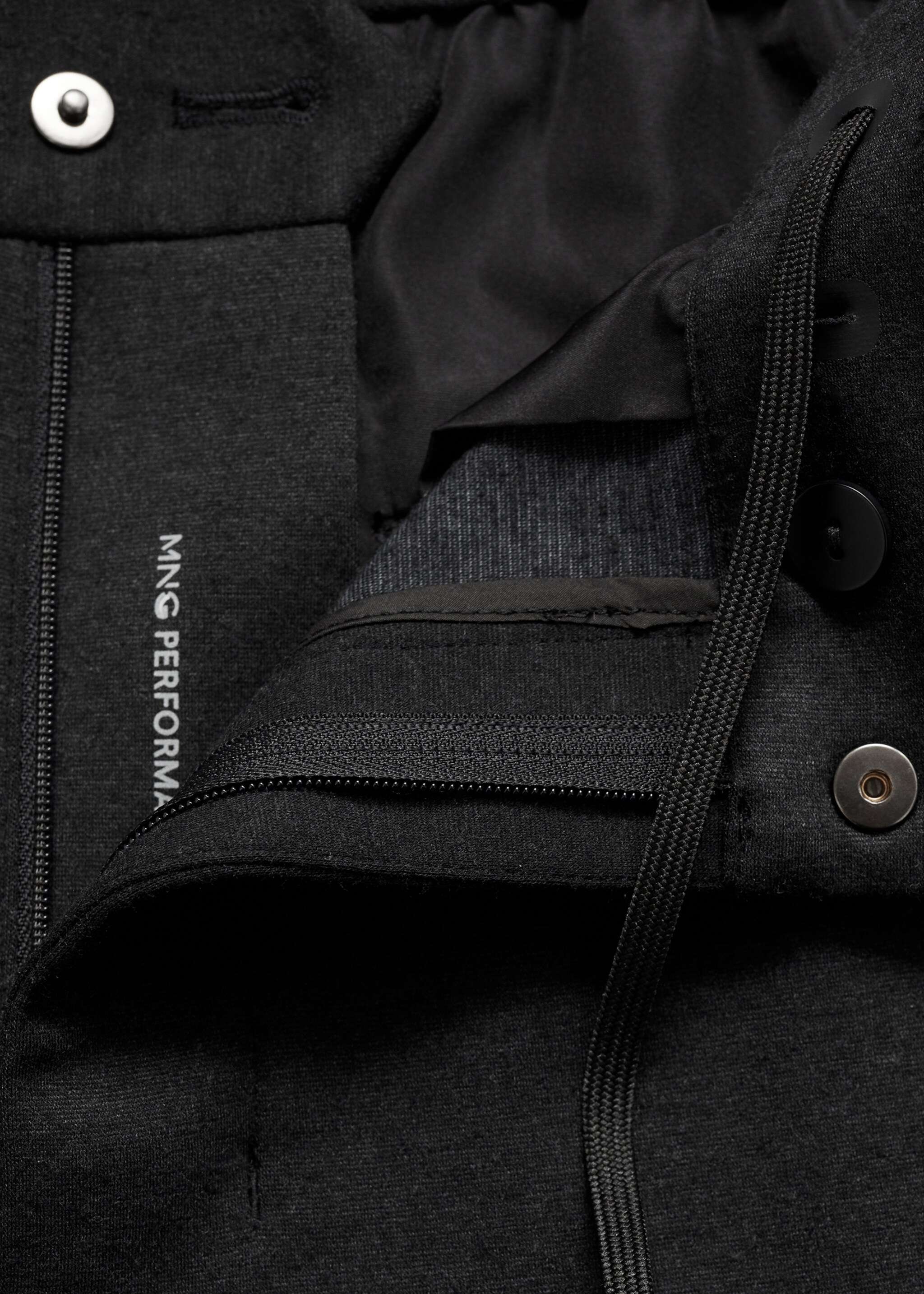 Wärmeregulierende Carghose aus Comfort-Stretch-Gewebe - Detail des Artikels 0, Grau. Ref: 77019231-00.