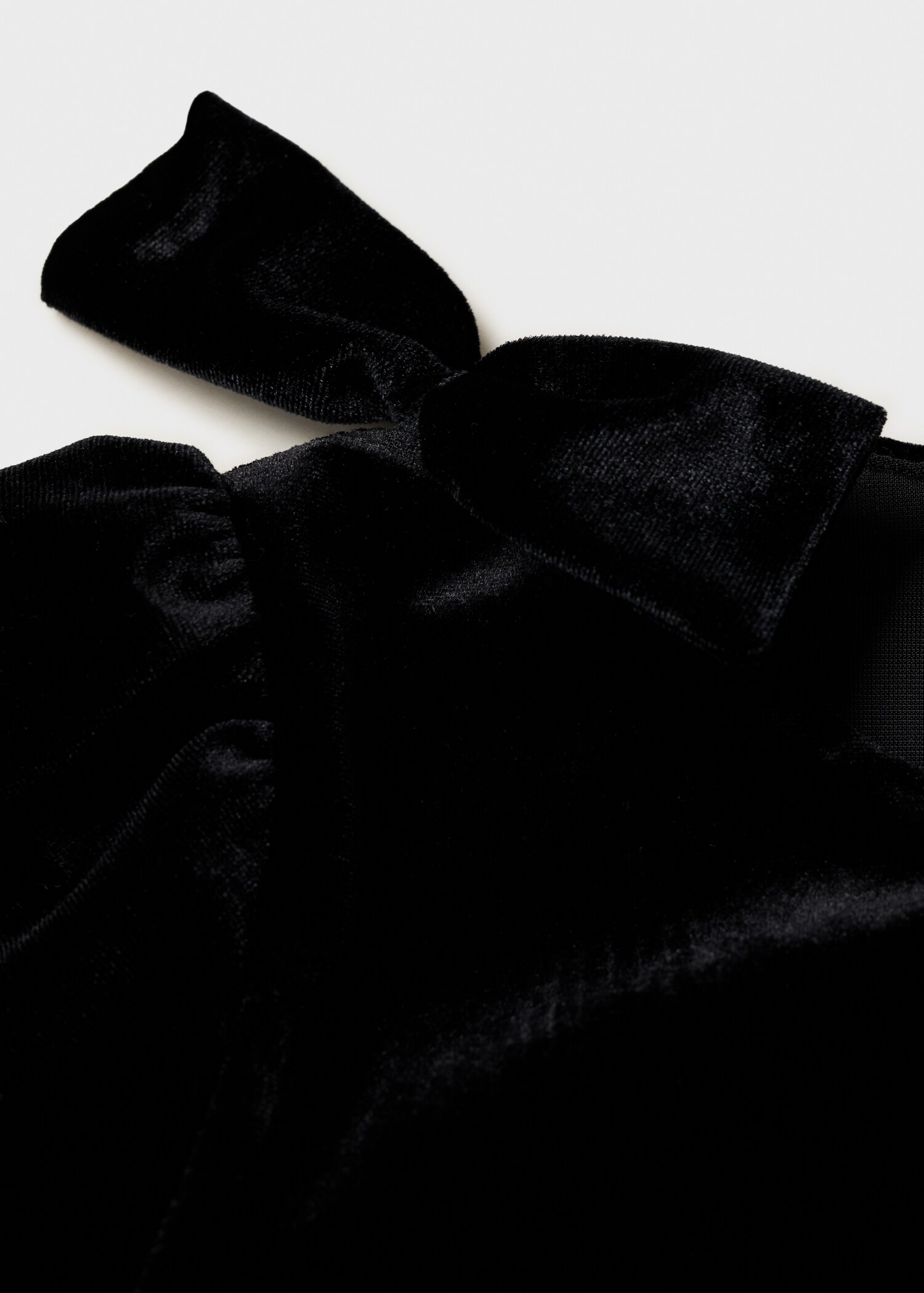 Velvet bow T-shirt - Details of the article 8