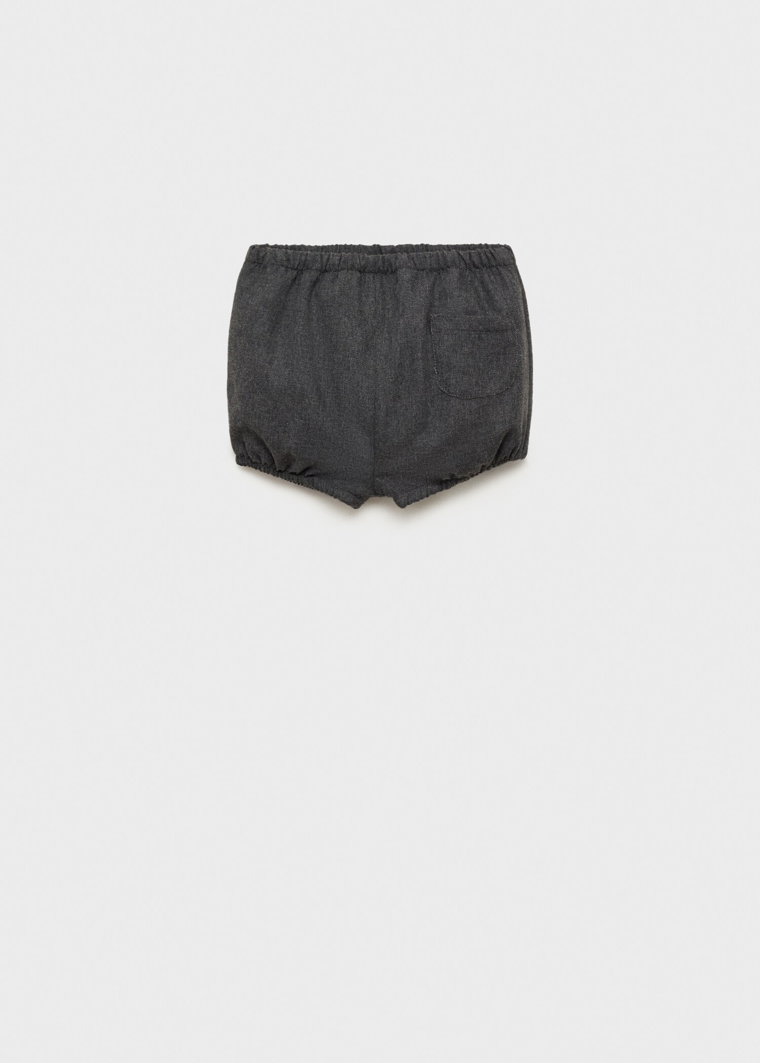 Pocket cotton blend shorts - Article without model