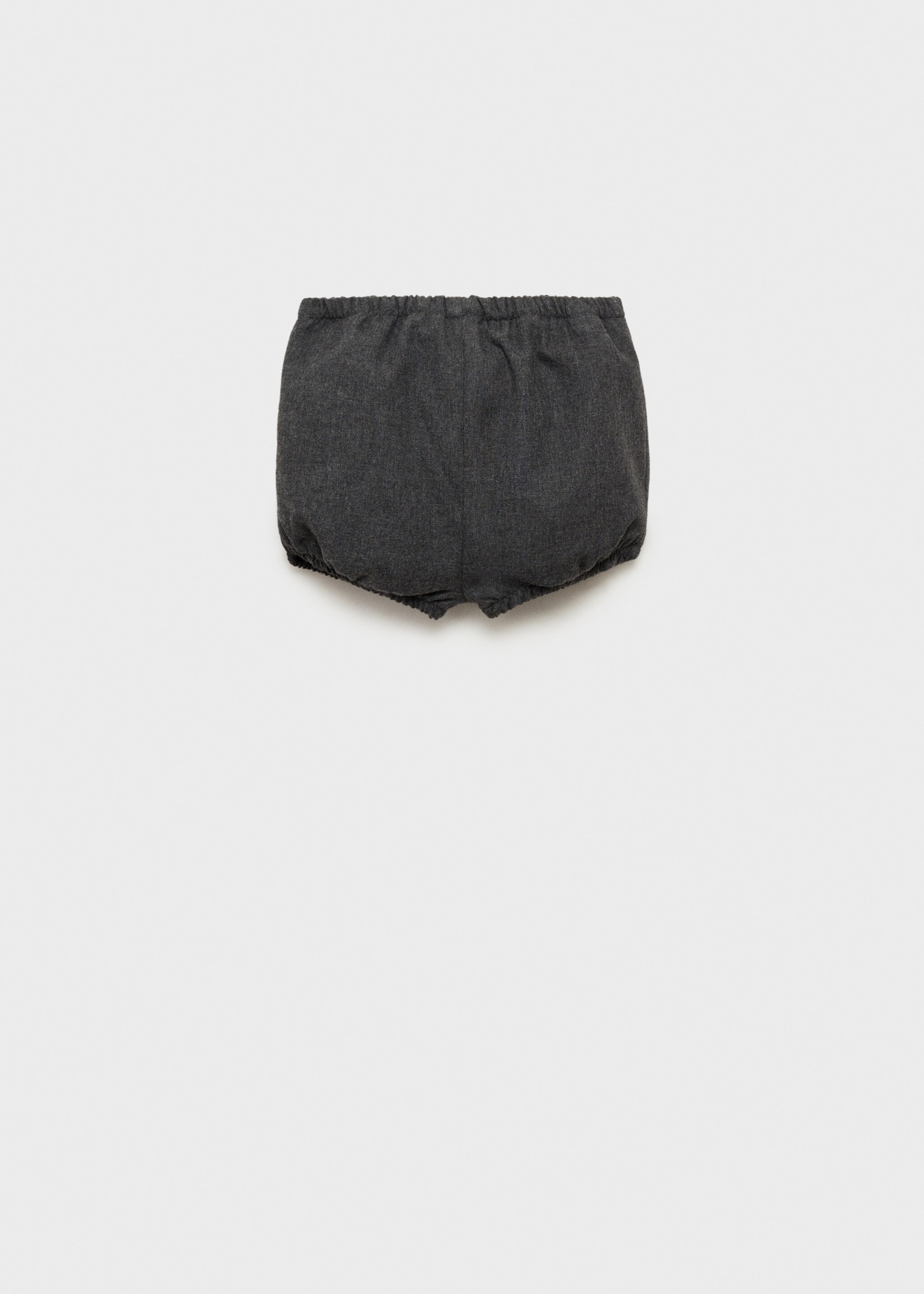 Pocket cotton blend shorts - Reverse of the article