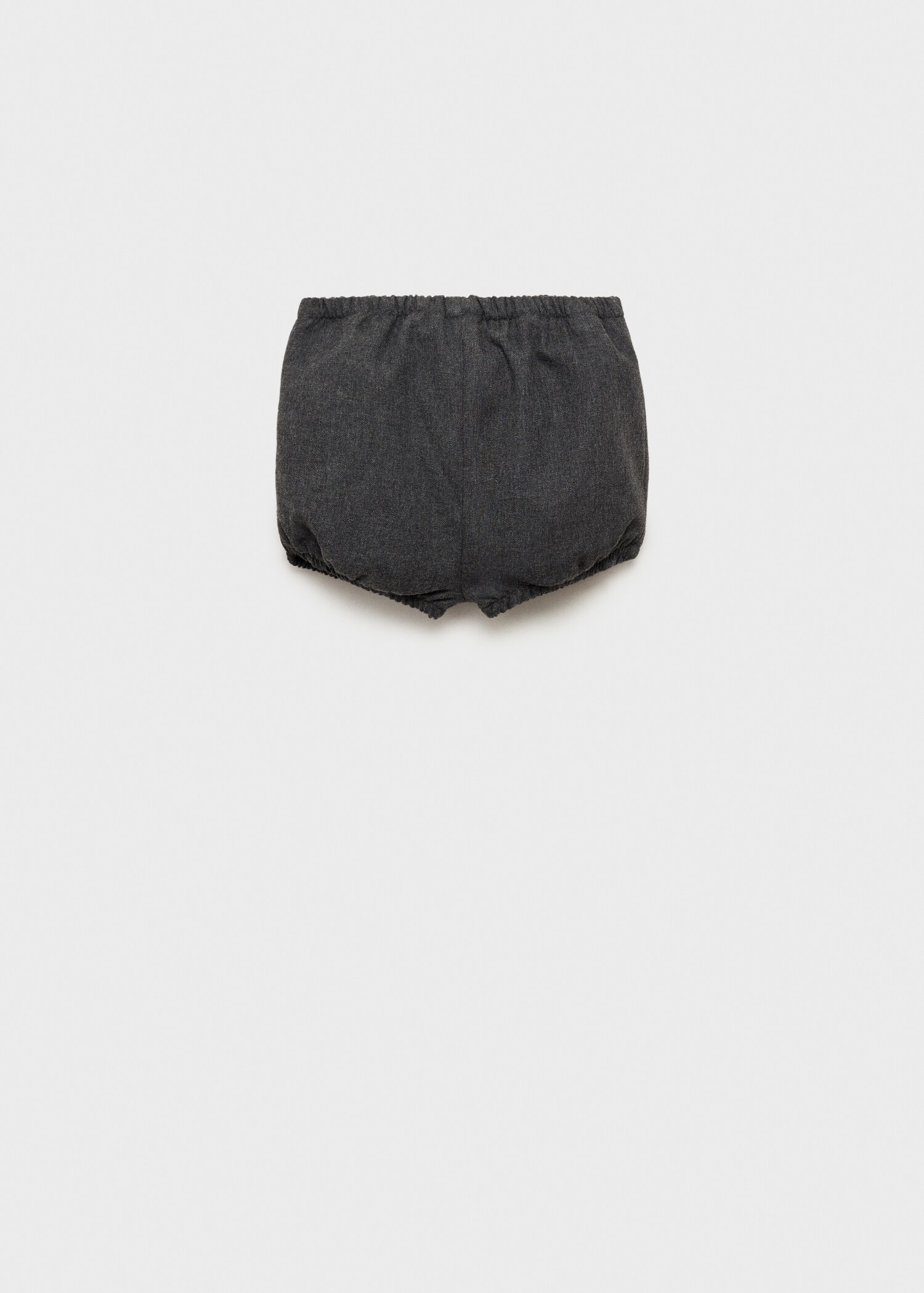 Pocket cotton blend shorts - Reverse of the article