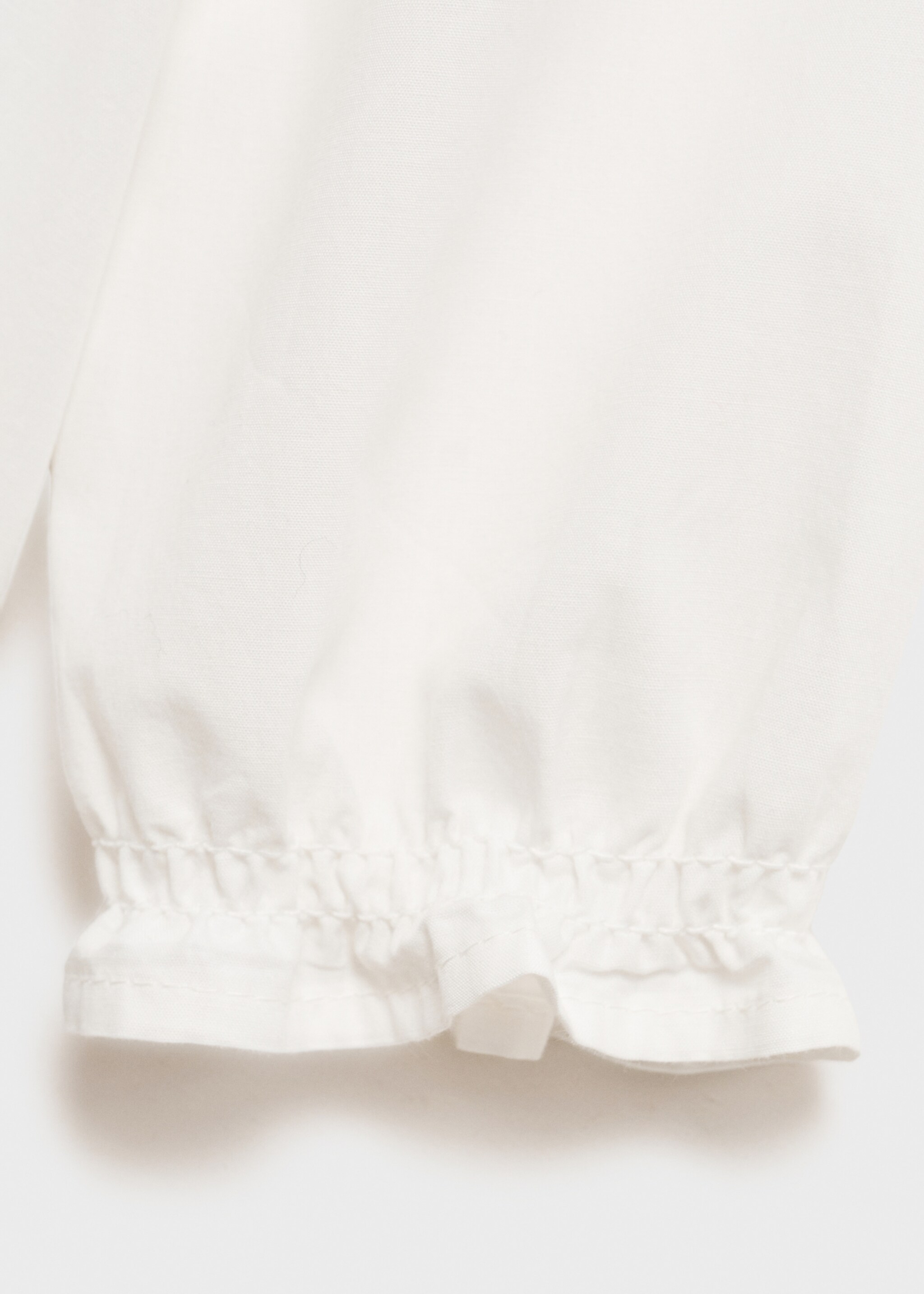 Bluza s izvezenim babydoll ovratnikom - Detalji artikla 8