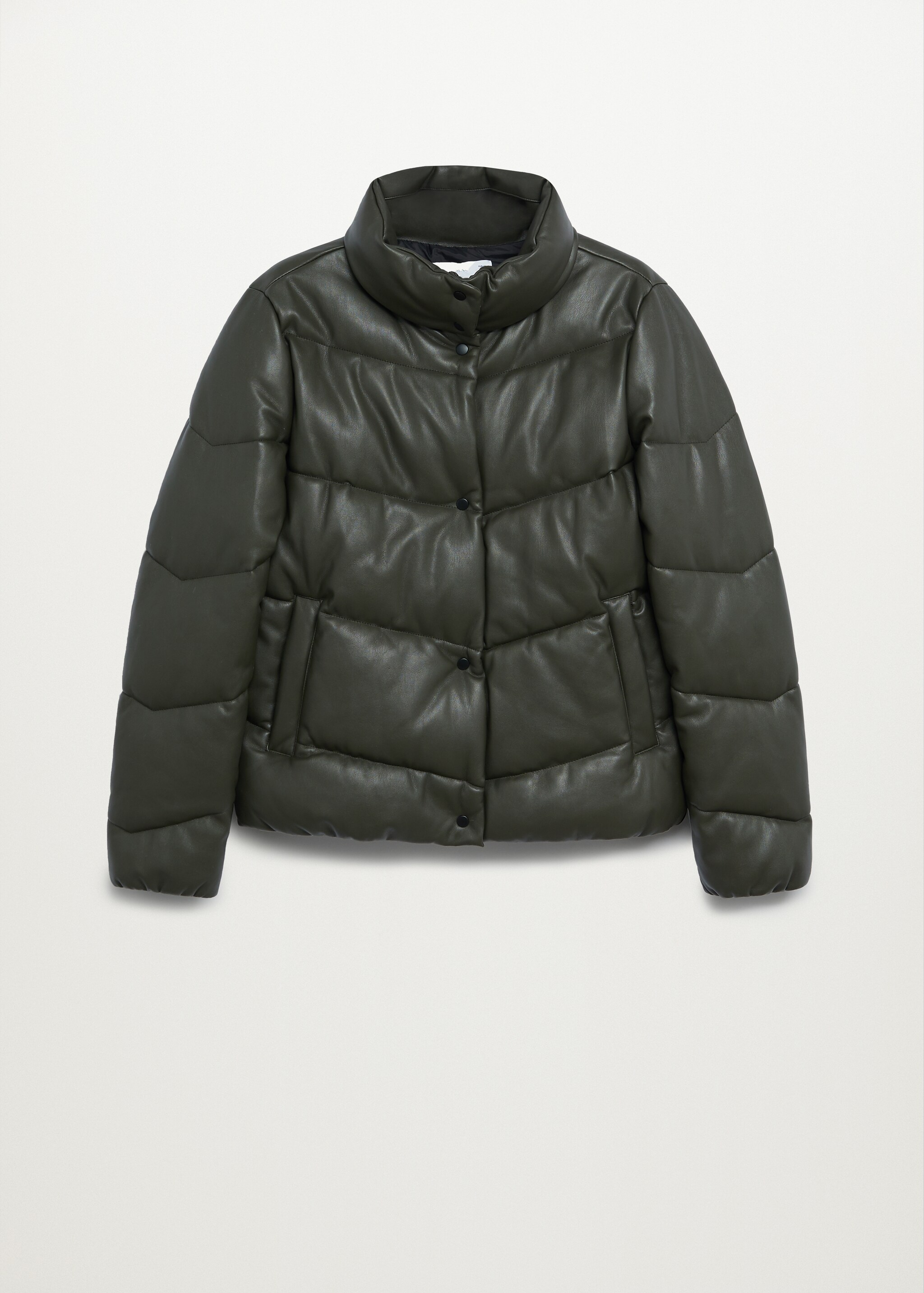 Anorak acolchado efecto piel - Artículo sin modelo