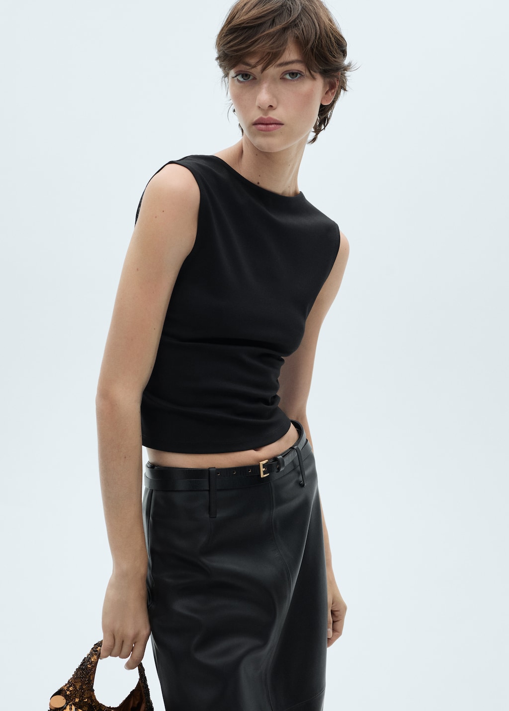 Backless top - Women | MANGO OUTLET USA