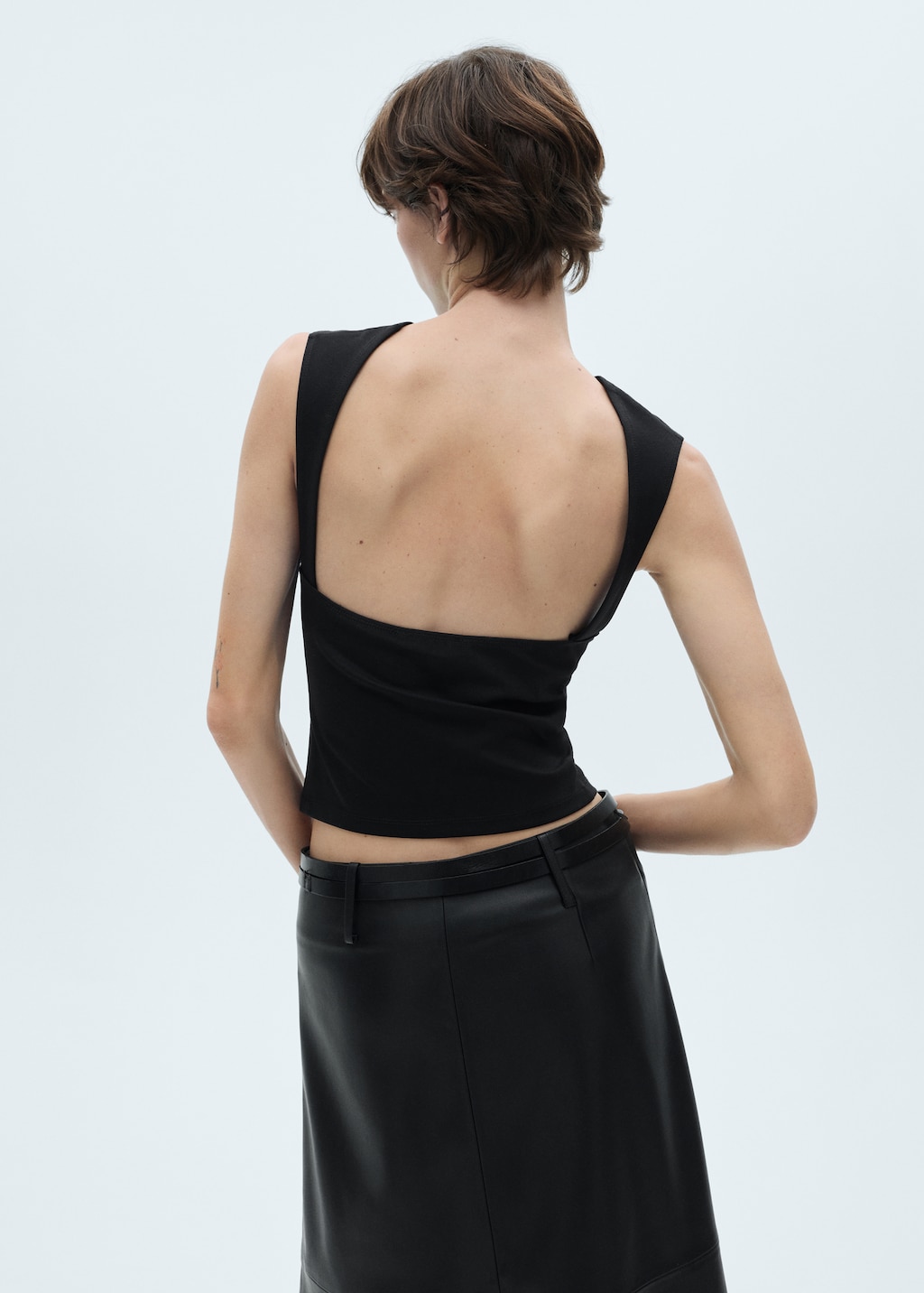 売れ筋商品|||ヴァル ジー Tシャツ レディース トップス ANGELINA BACKLESS TOP - Long sleeved top - black 09-20-21Studio1_CE_TB_14-21-