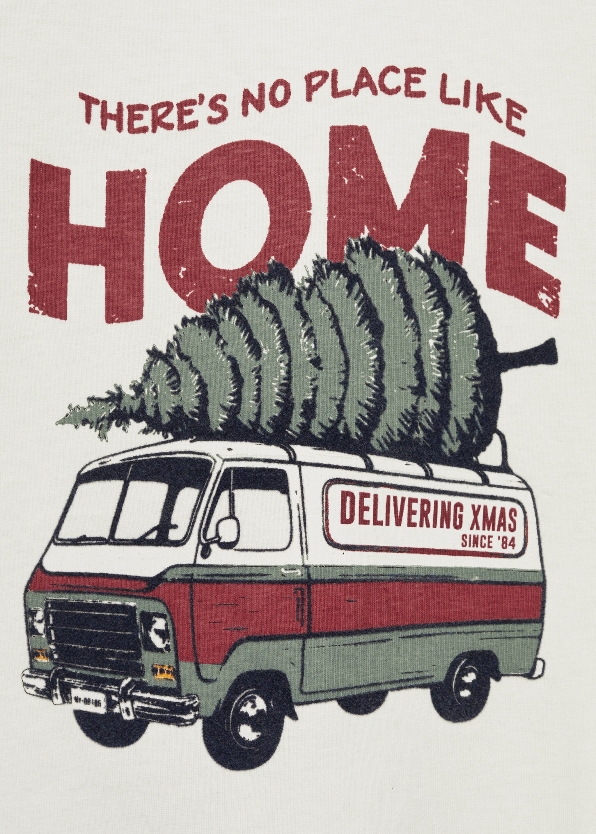 Printed long sleeve t-shirt - Details of the article 8, Off White. Ref: 77019408-00.