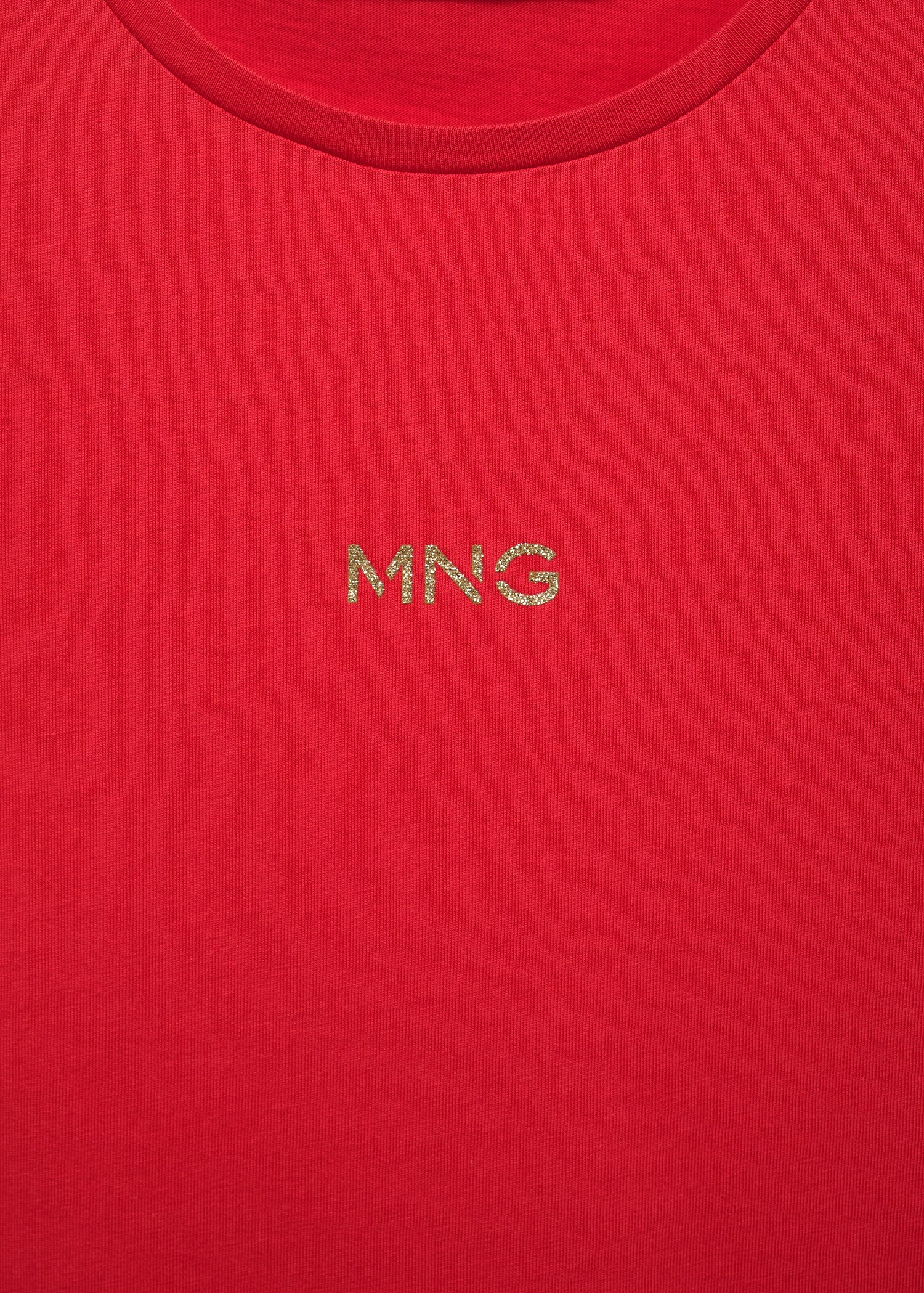 Metallic logo T-shirt - Details of the article 8