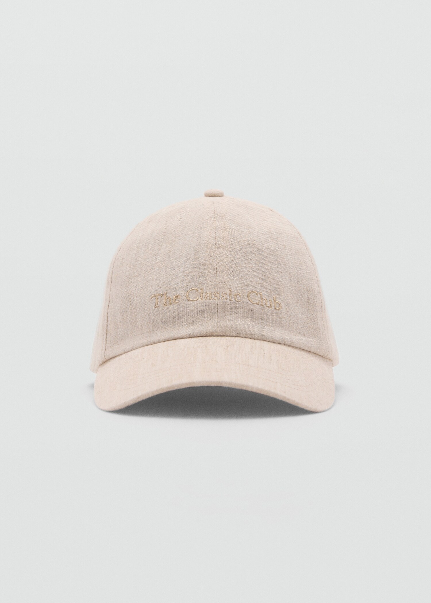 Embroidered message cap - Medium plane