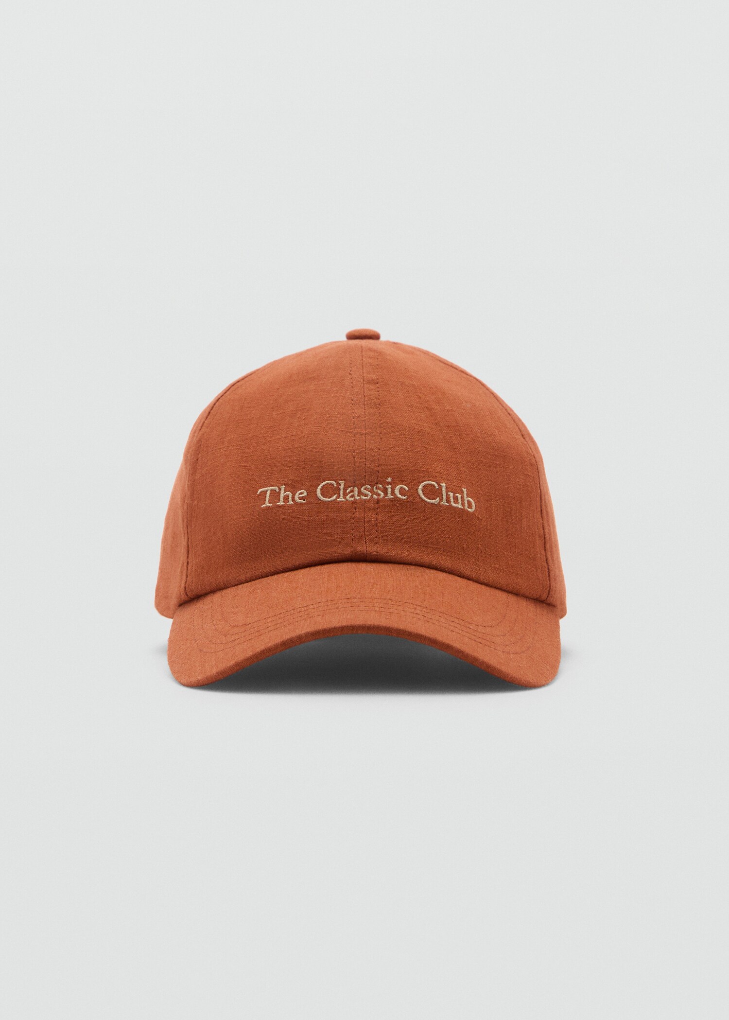 Embroidered message cap - Medium plane