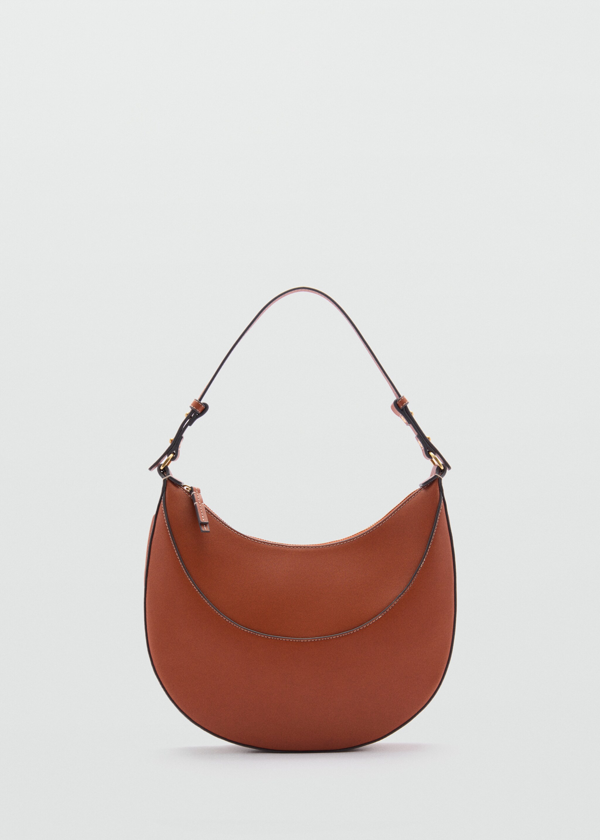 Short-handle shoulder bag - Article without model, Leather. Ref: 77020324-00.
