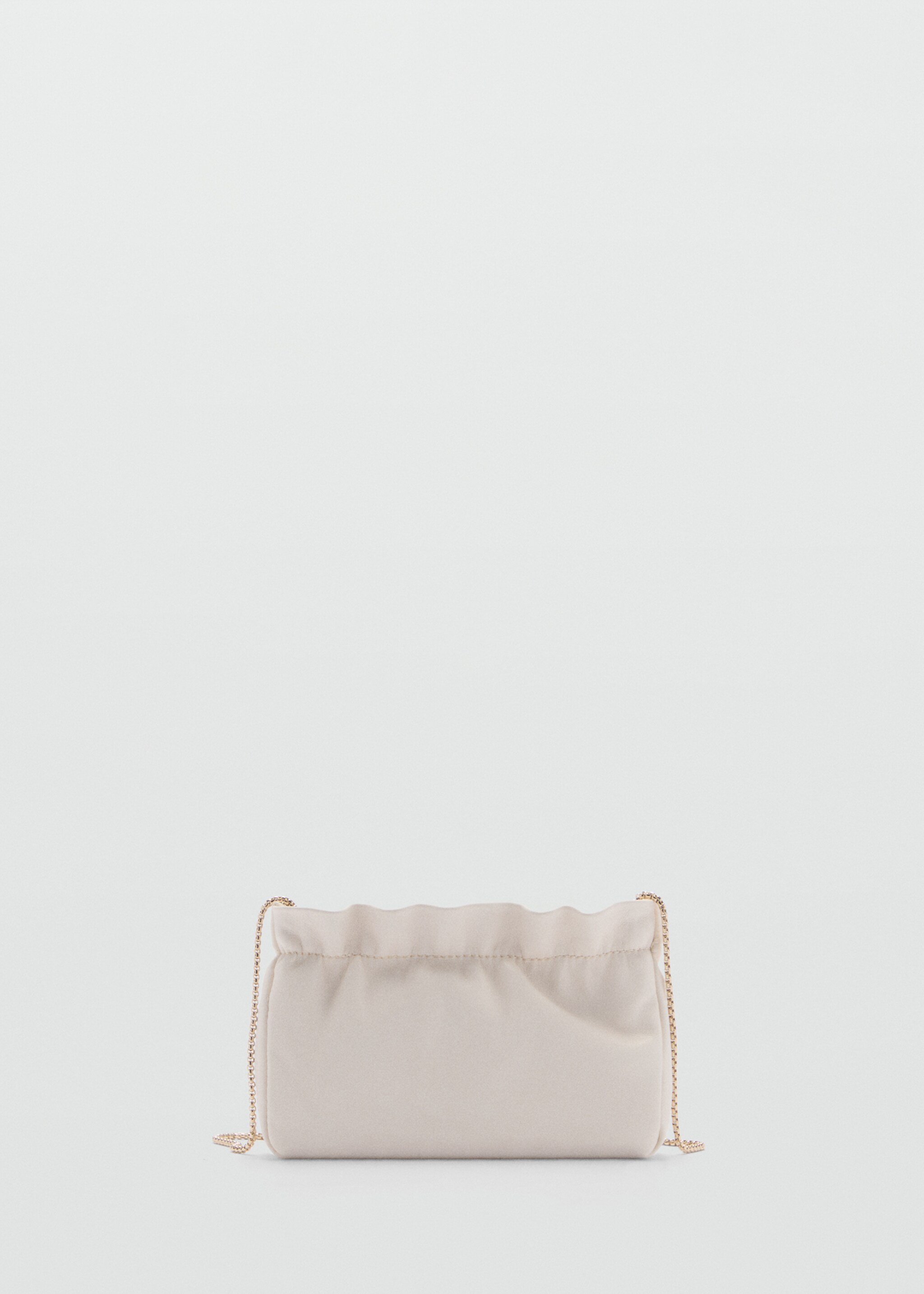 Chain bag - Article without model, Ecru. Ref: 77020326-00.