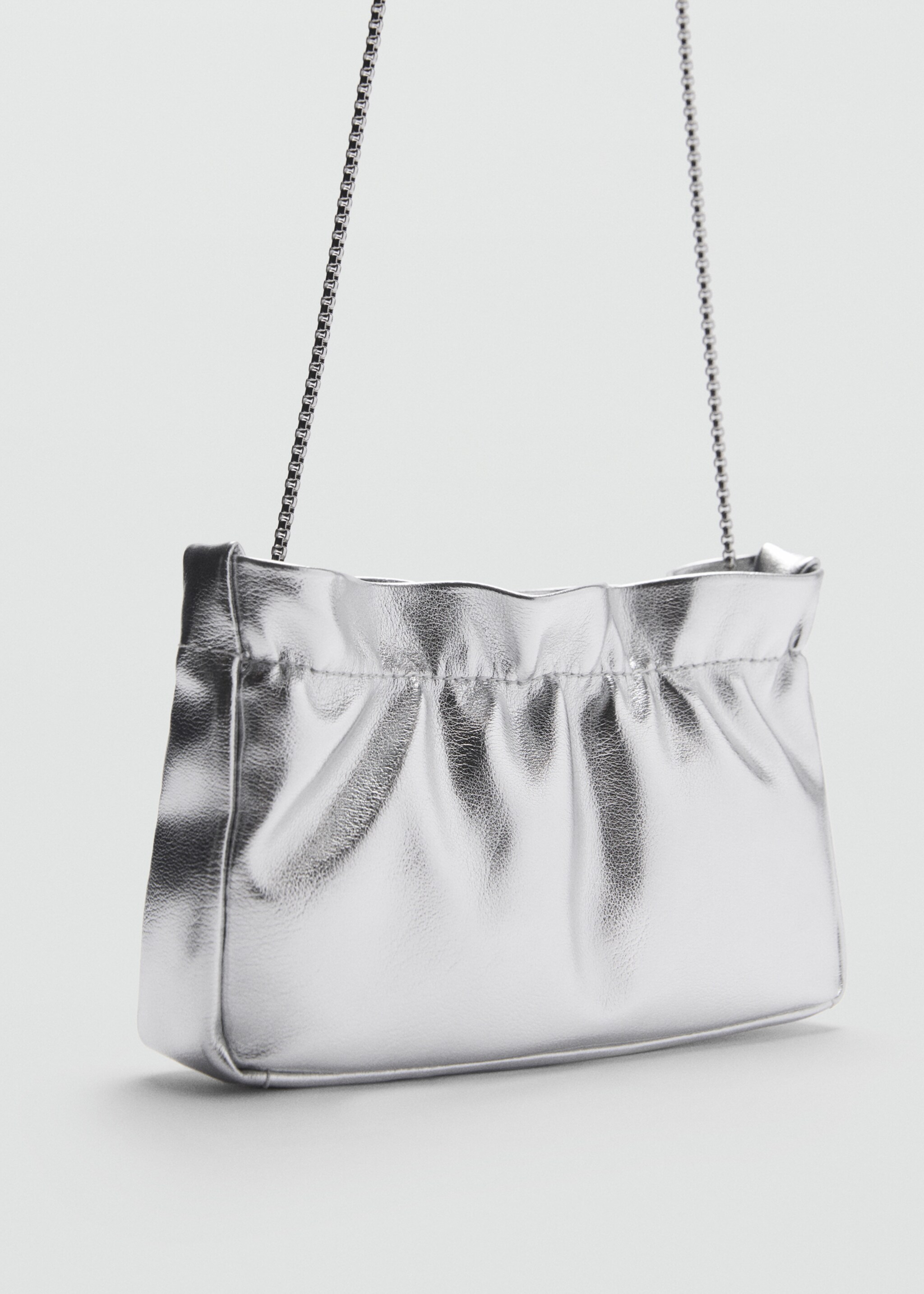 Chain bag - Medium plane, Silver. Ref: 77020326-00.