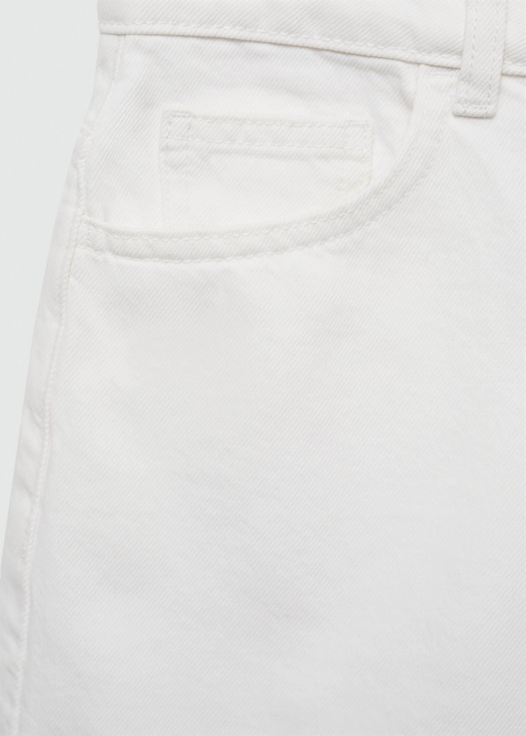 Jeans-Shorts mit hoher Taille - Detail des Artikels 0