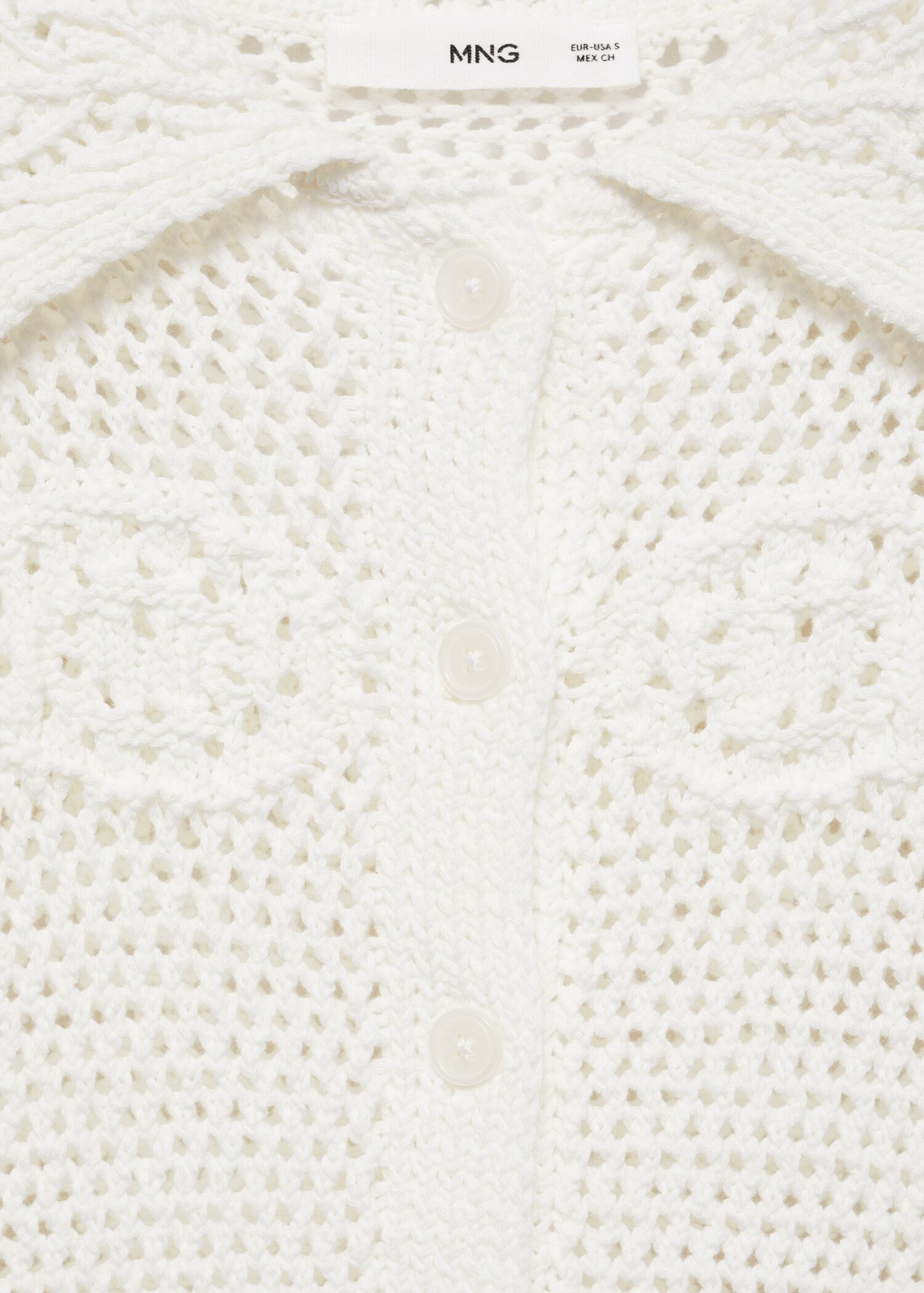 Crochet knitted cardigan - Details of the article 8