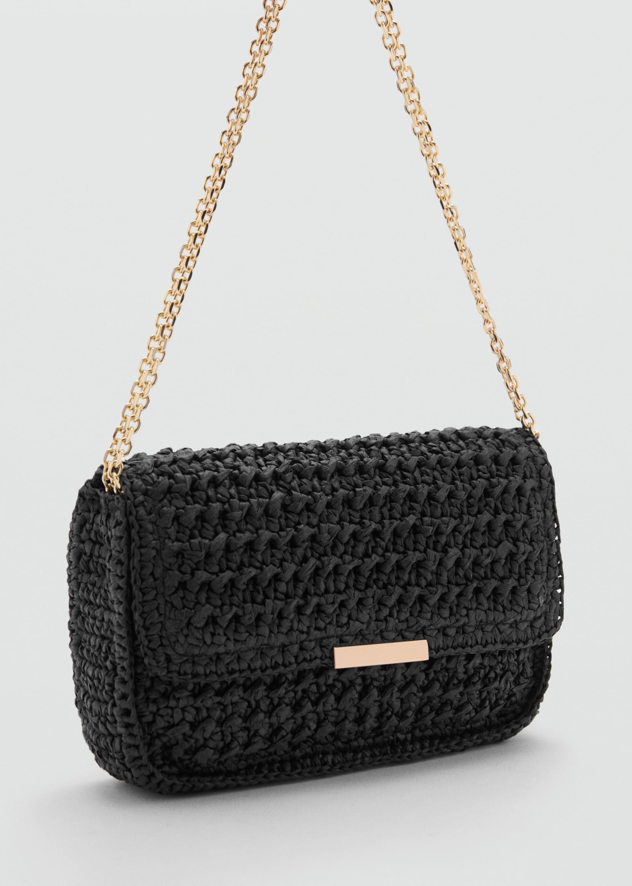 Bolso bandolera fibra natural - Plano medio