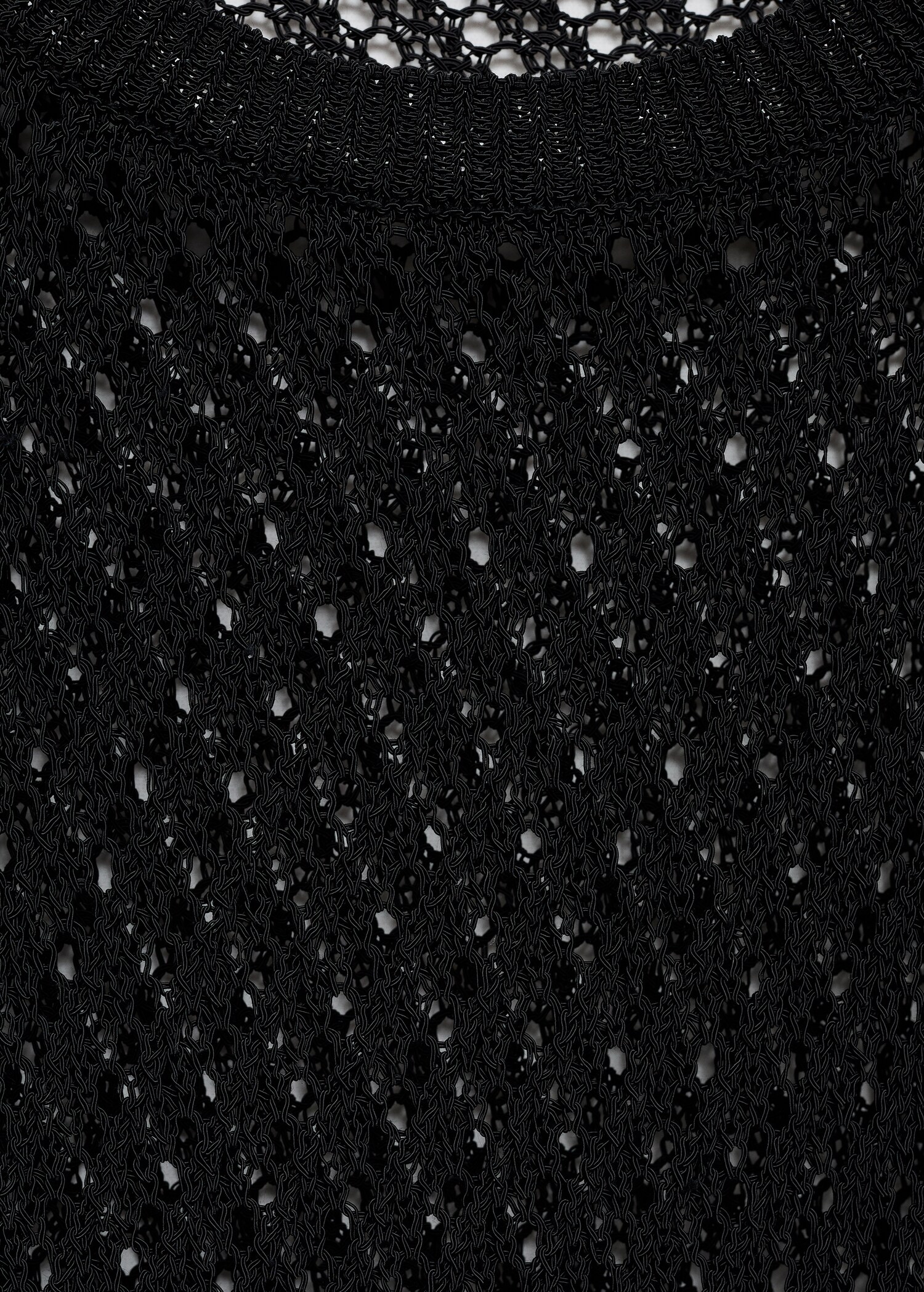 Short-sleeved crochet sweater - Details of the article 8