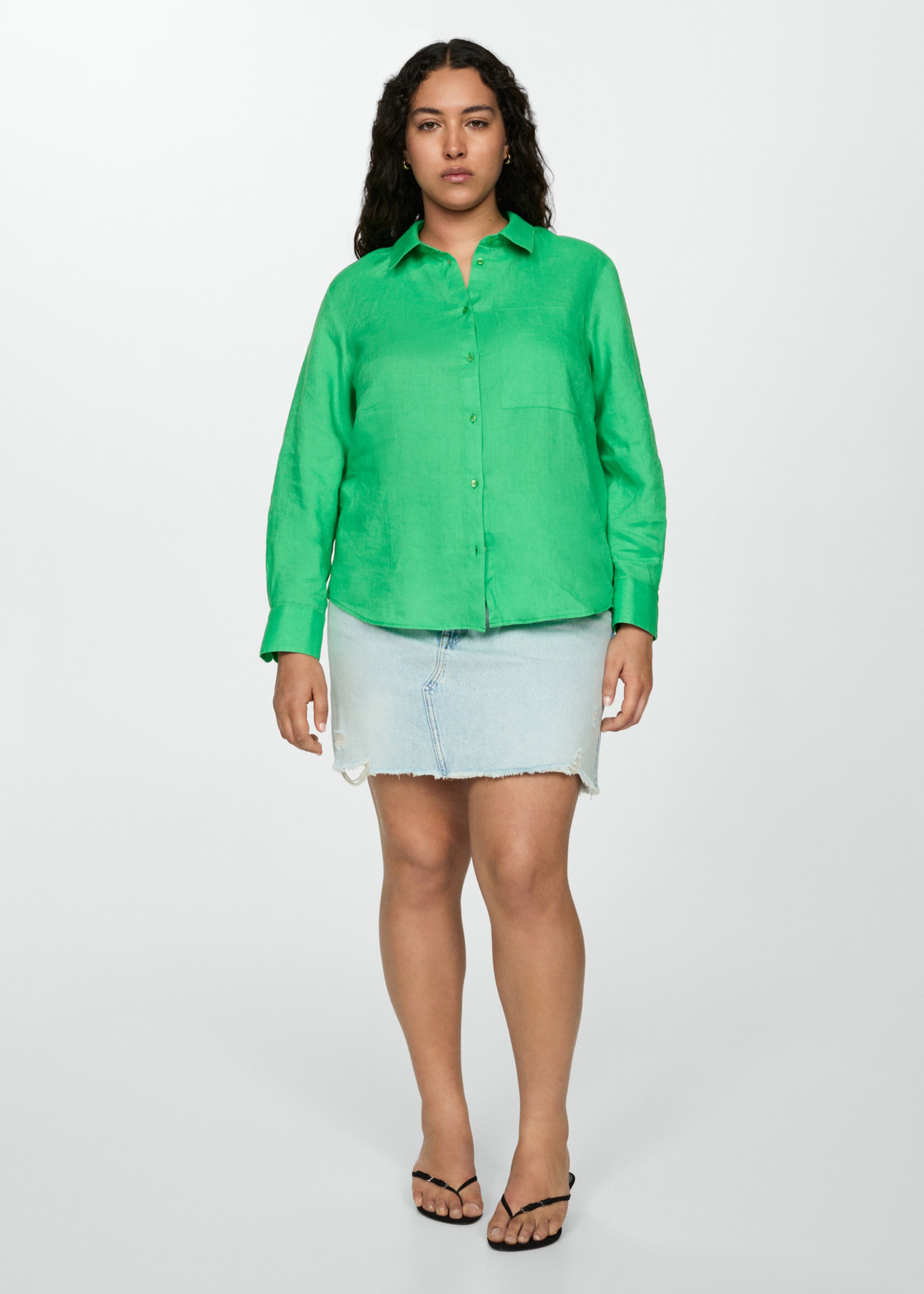 Camisa linho bolso - Pormenor do artigo 3