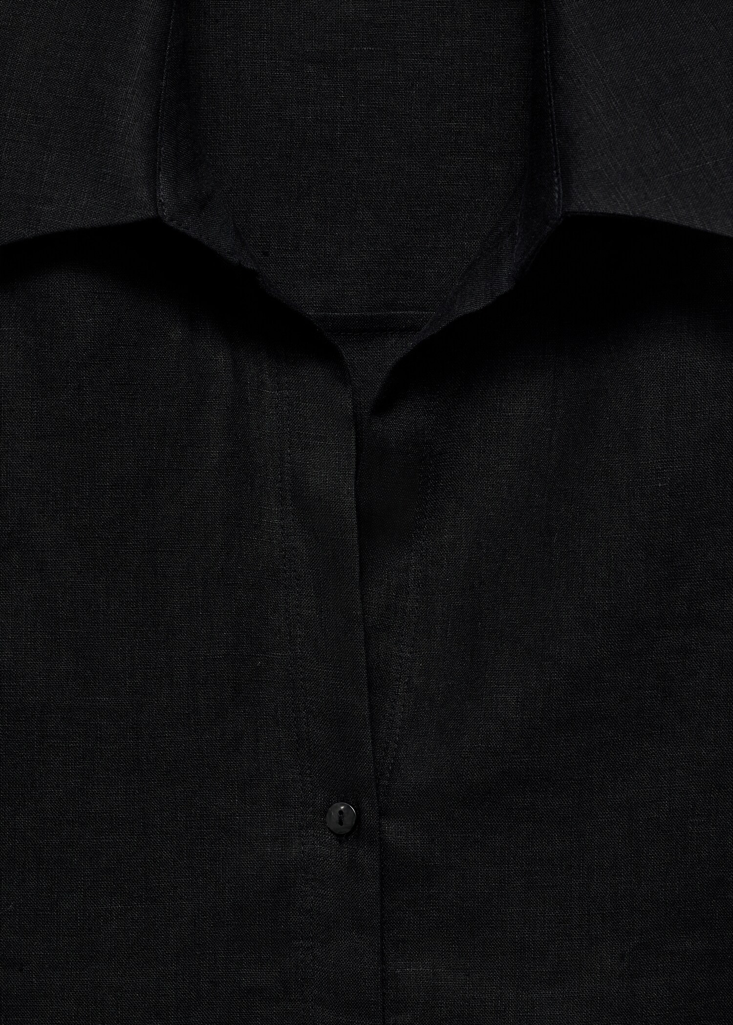 Camisa 100% lino manga larga - Detalle del artículo 8