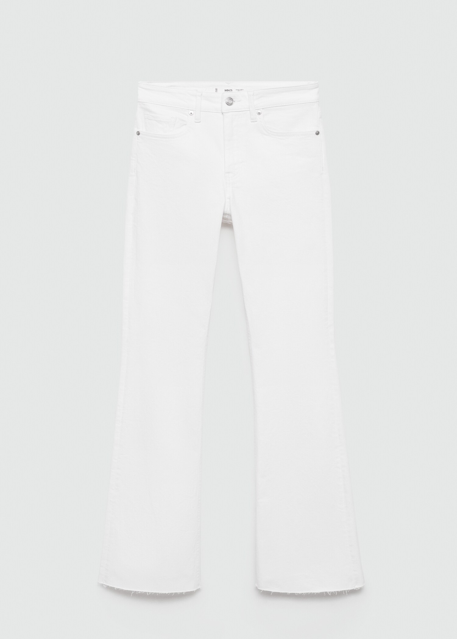 Medium-rise flared jeans - Article without model