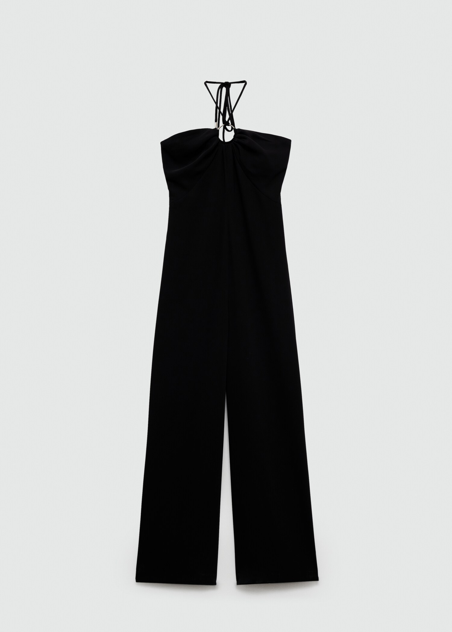 Neckholder-Jumpsuit mit Ring - Artikel ohne Model