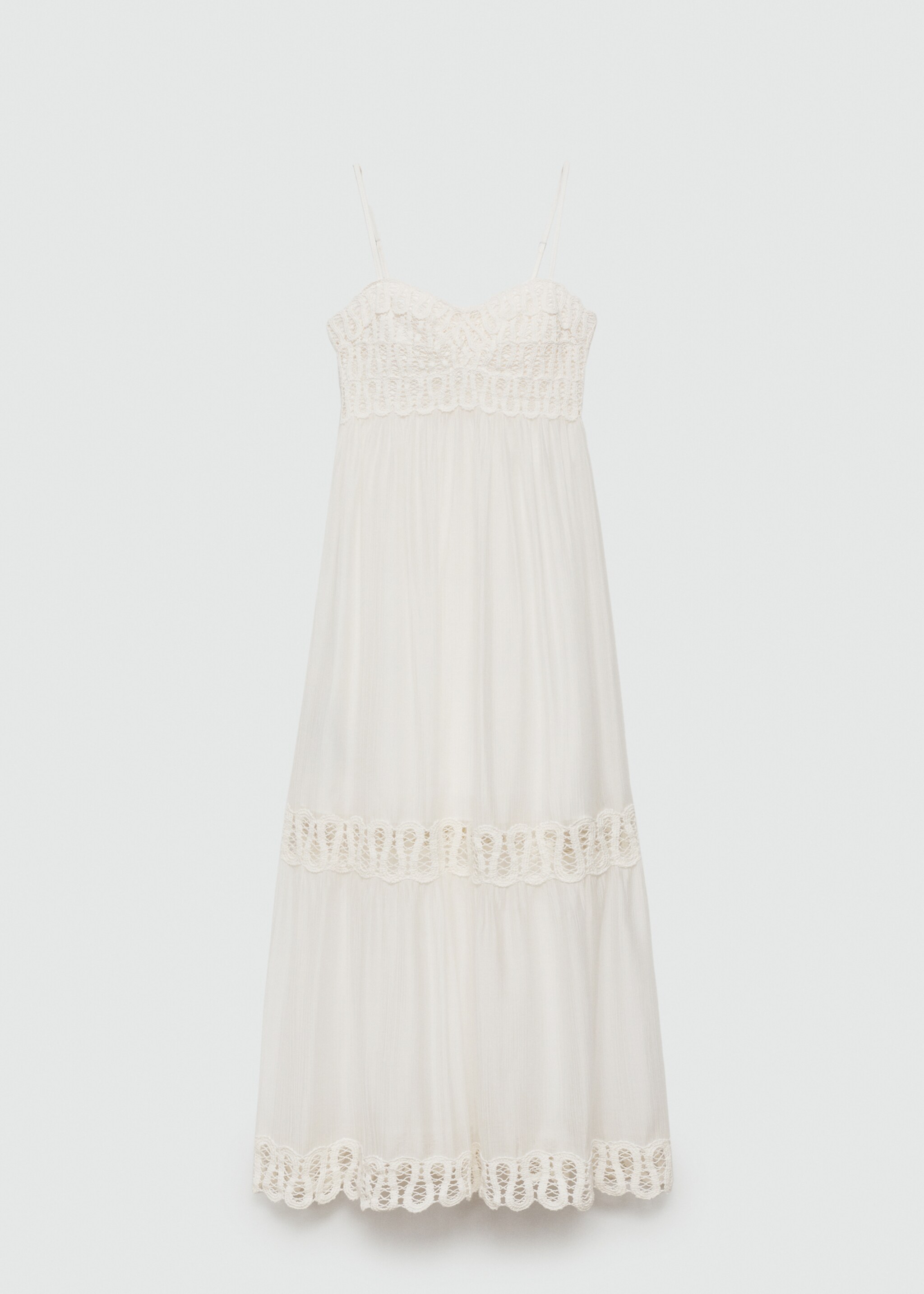 Embroidered detail dress - Article without model