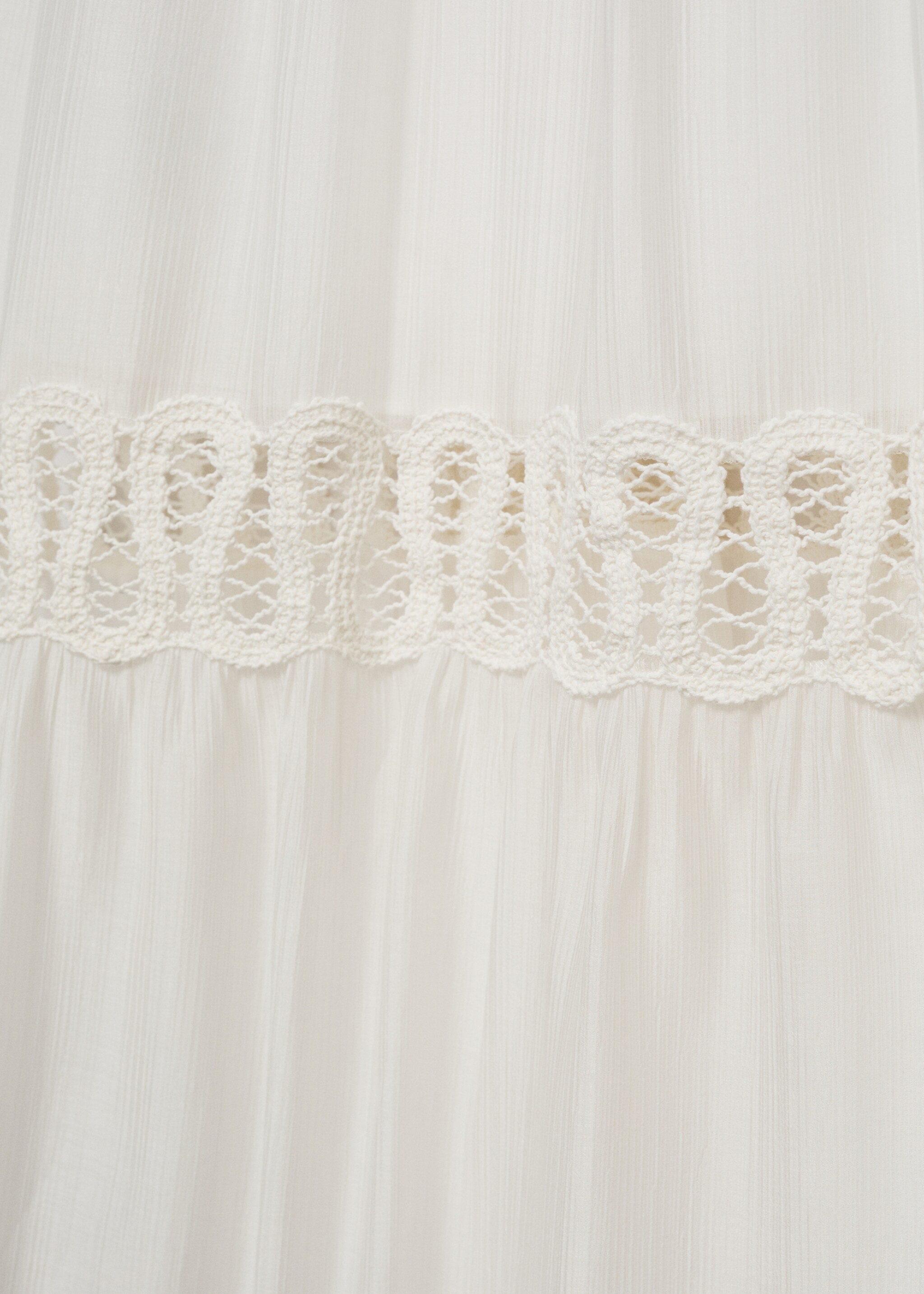 Embroidered detail dress - Details of the article 0