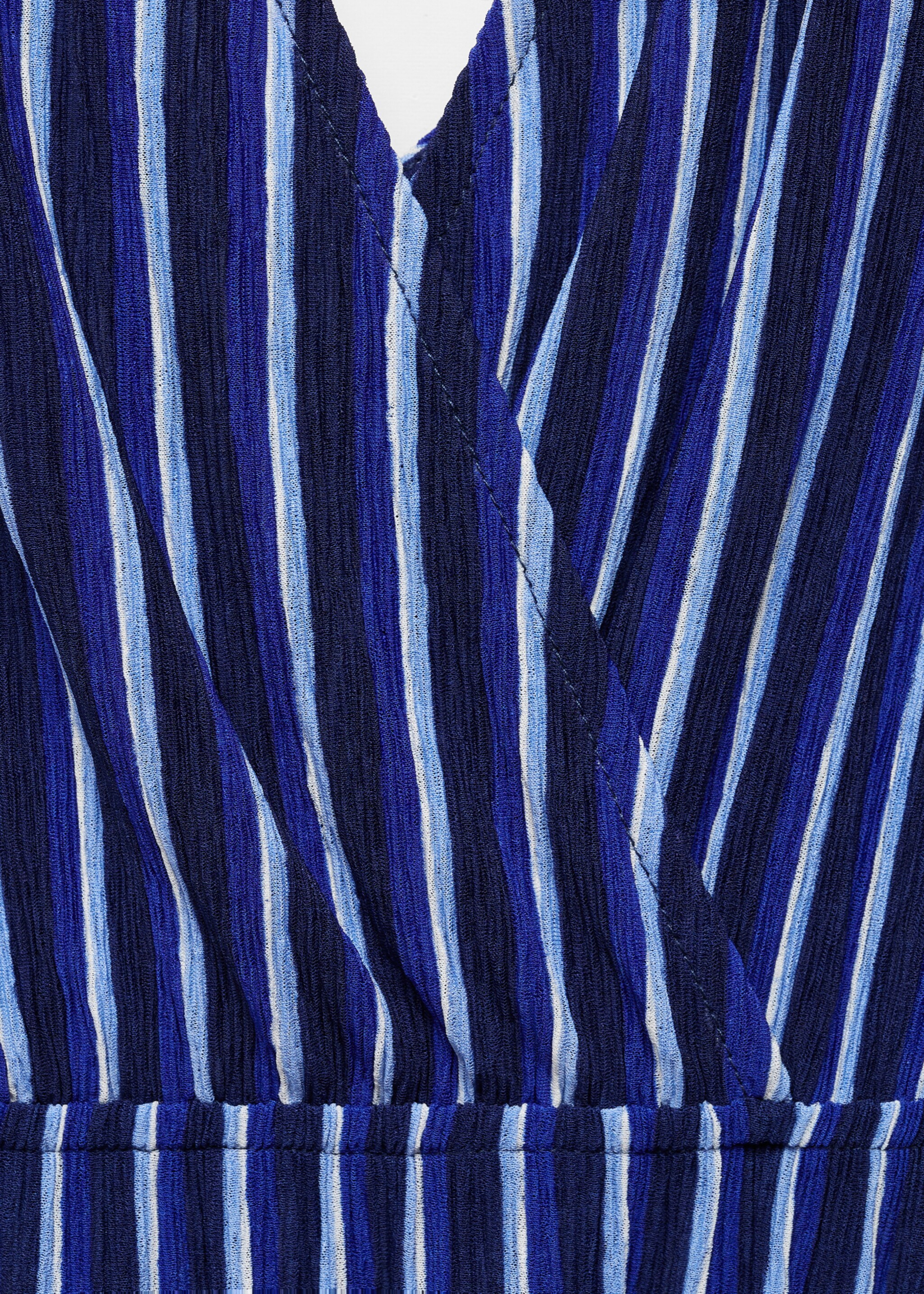 Stripe-print dress with bow - Details of the article 8