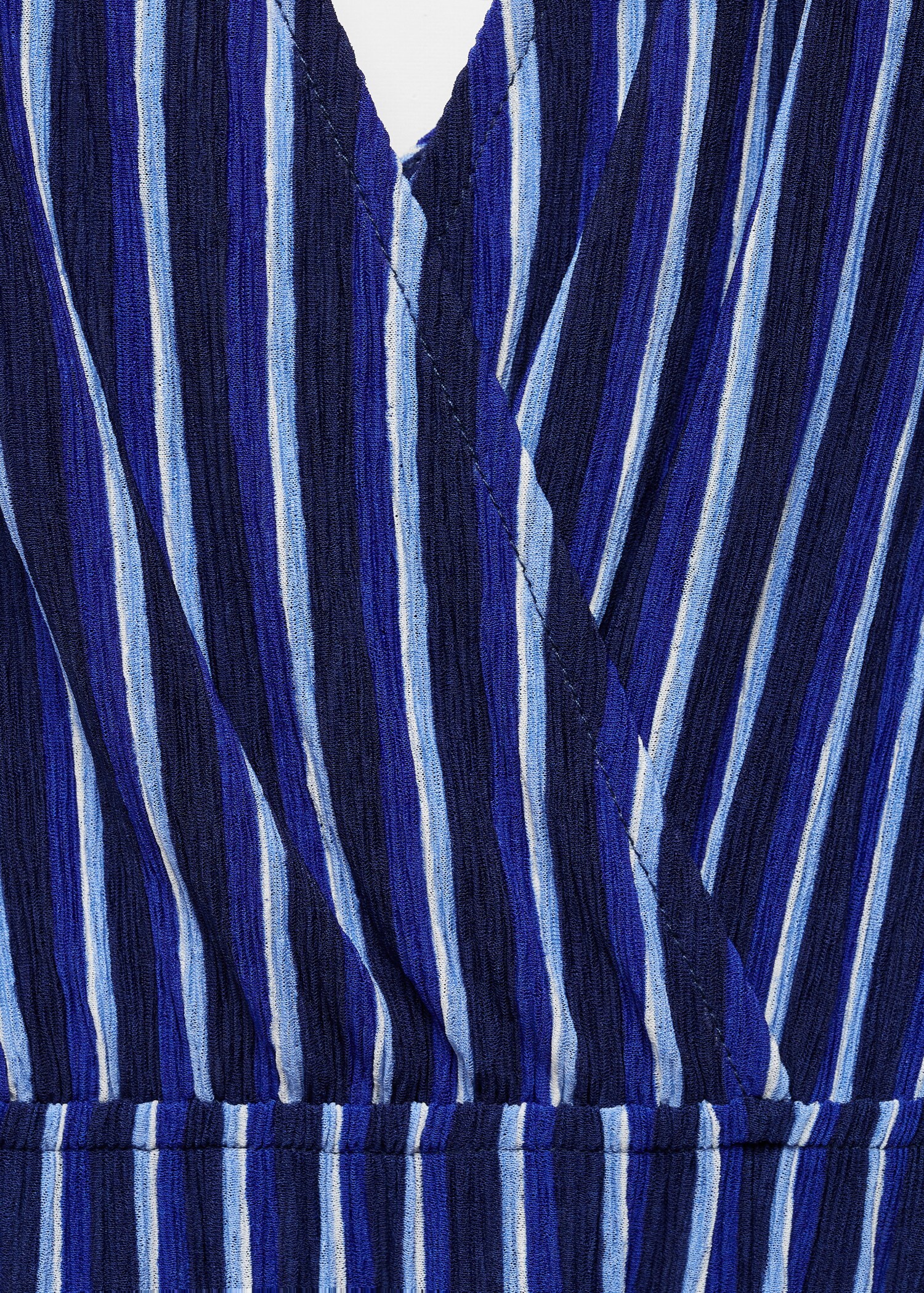 Vestido estampado rayas lazo - Detalle del artículo 8