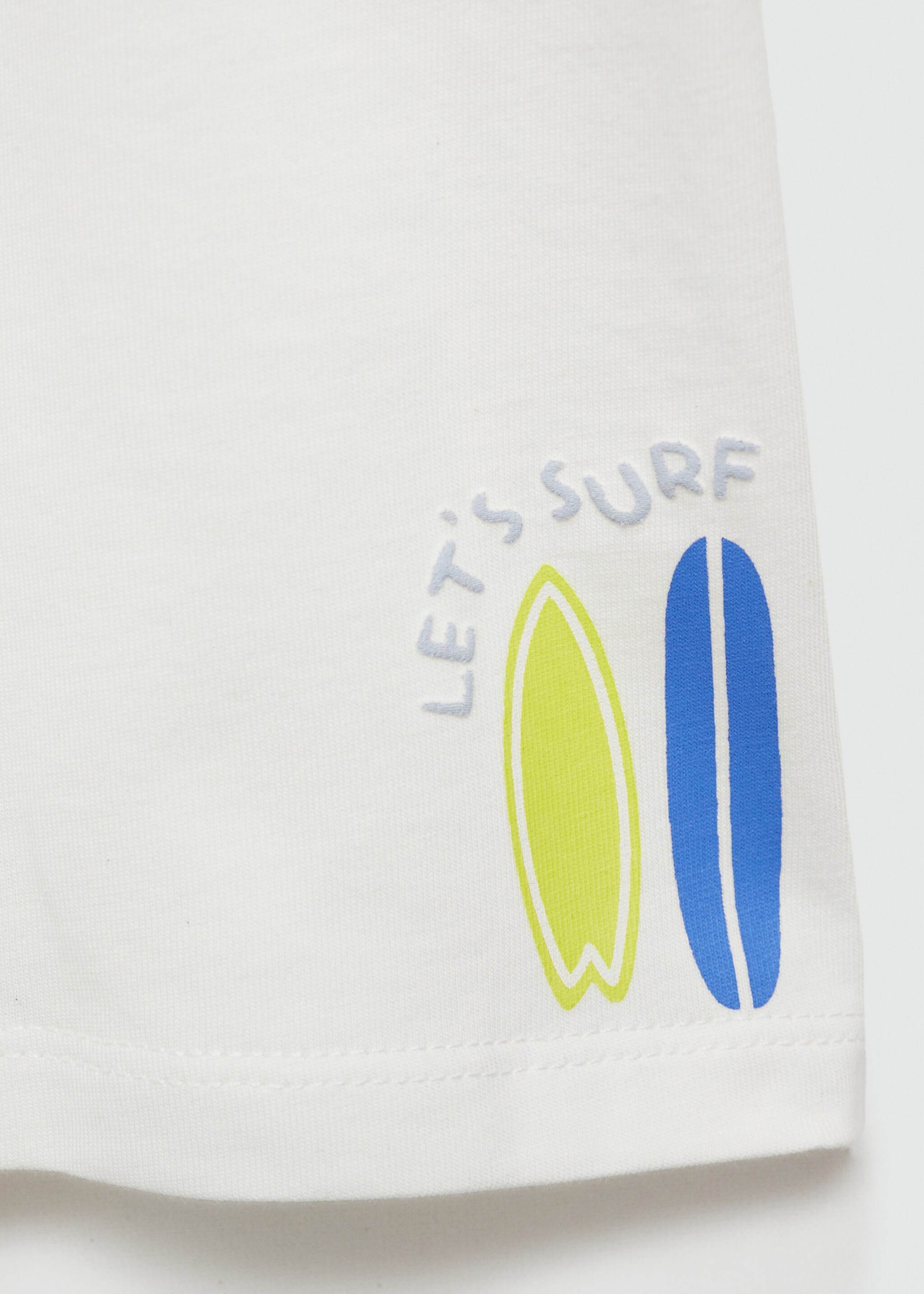 Katoenen T-shirt met print - Detail van het artikel 0