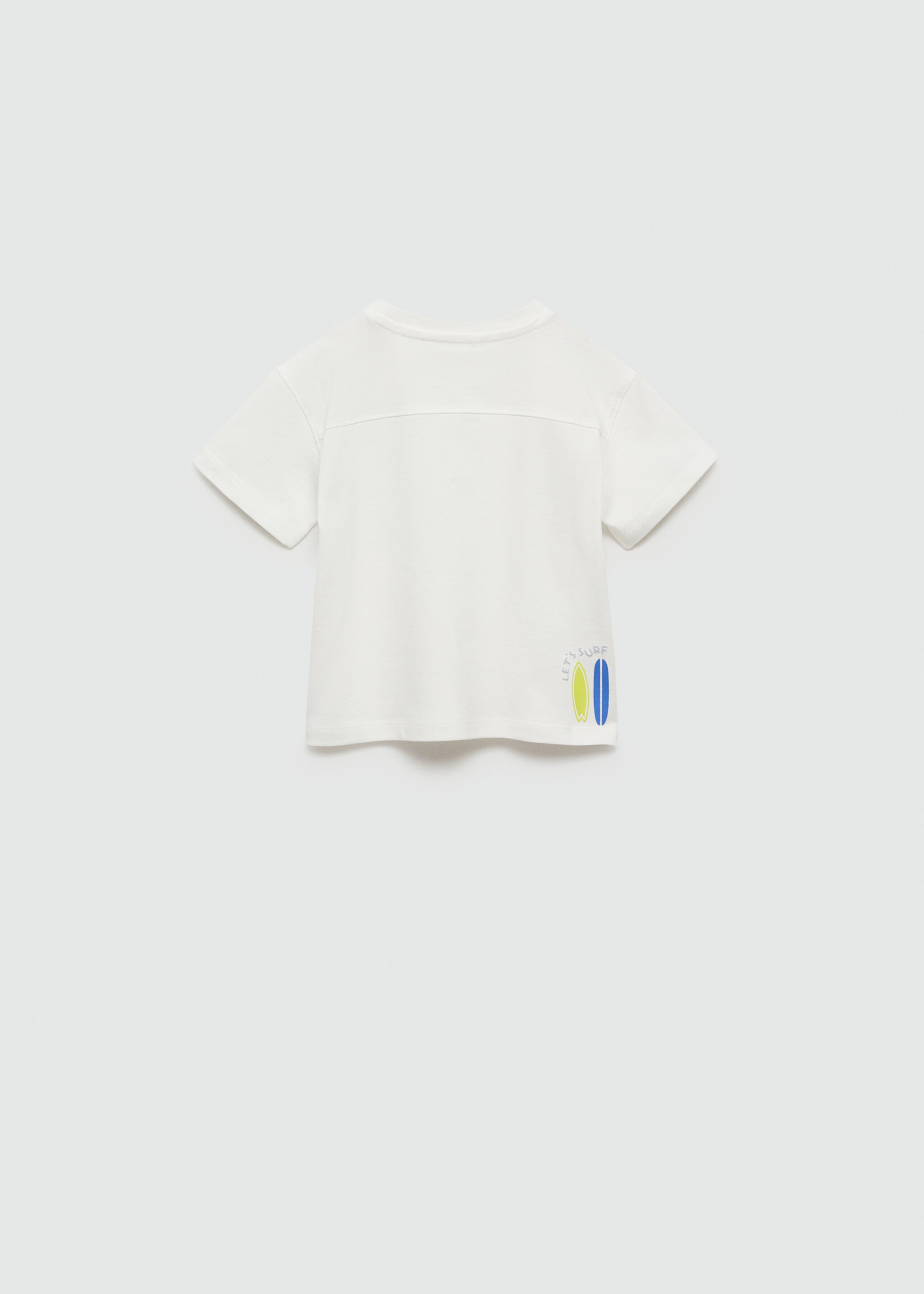 Katoenen T-shirt met print - Achterkant van het artikel