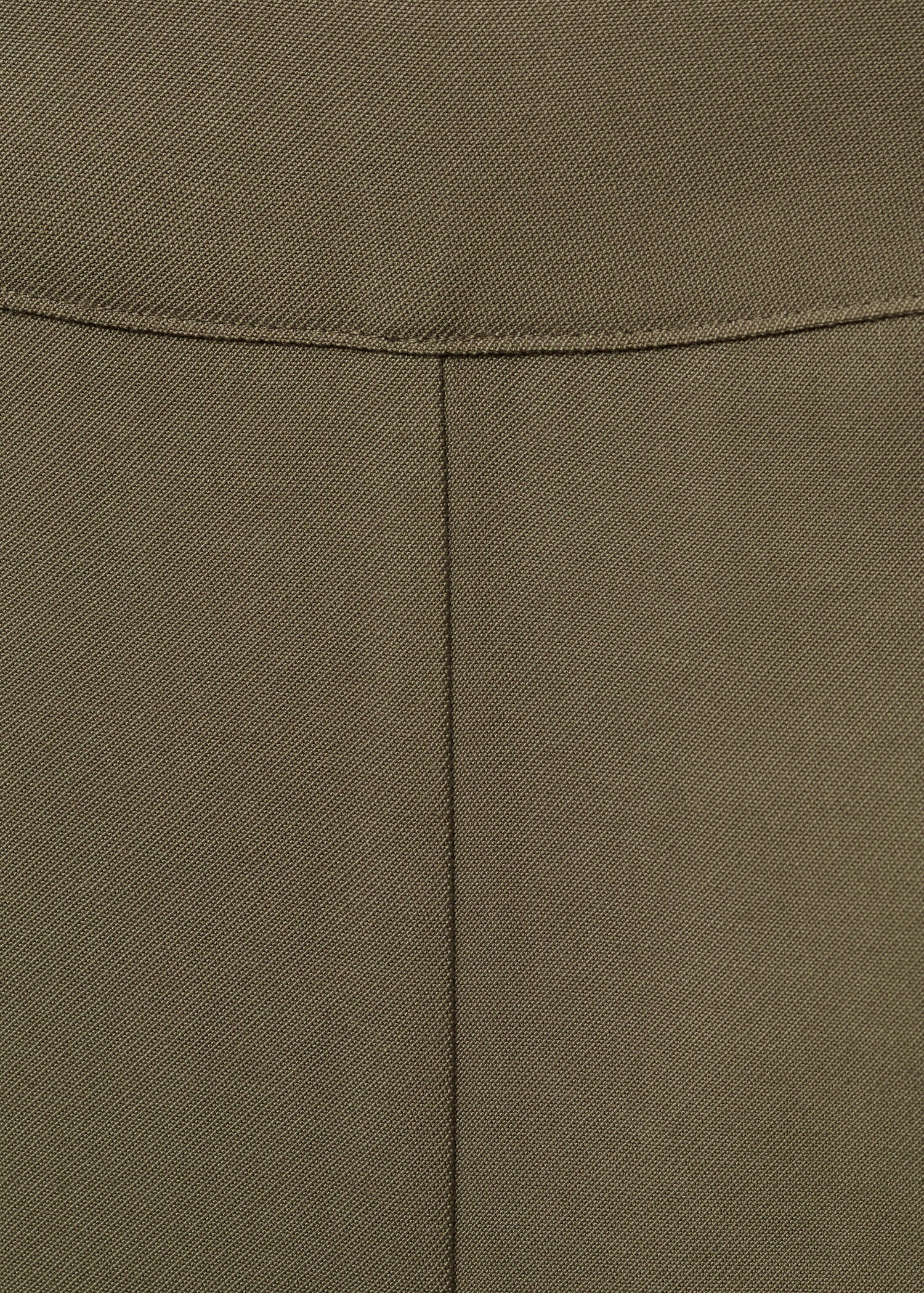 Flowy cropped trousers - Details of the article 8