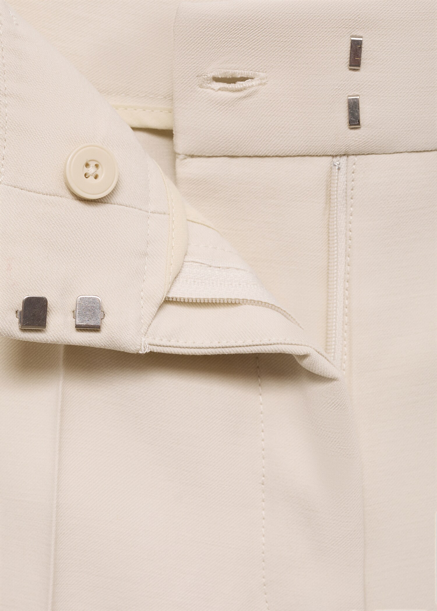 Wideleg pleated trousers - Details of the article 8