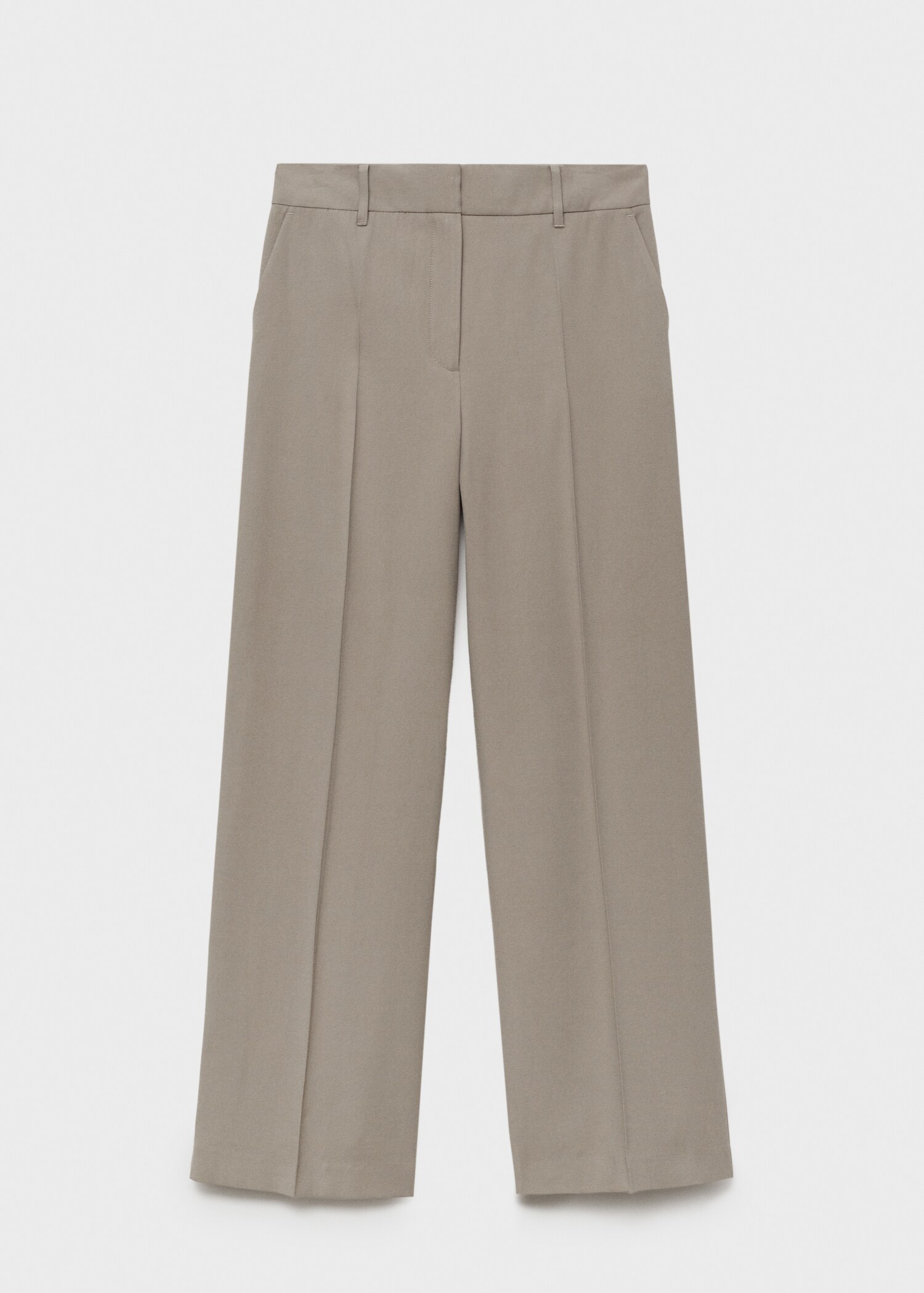 Wideleg pleated trousers - Article without model