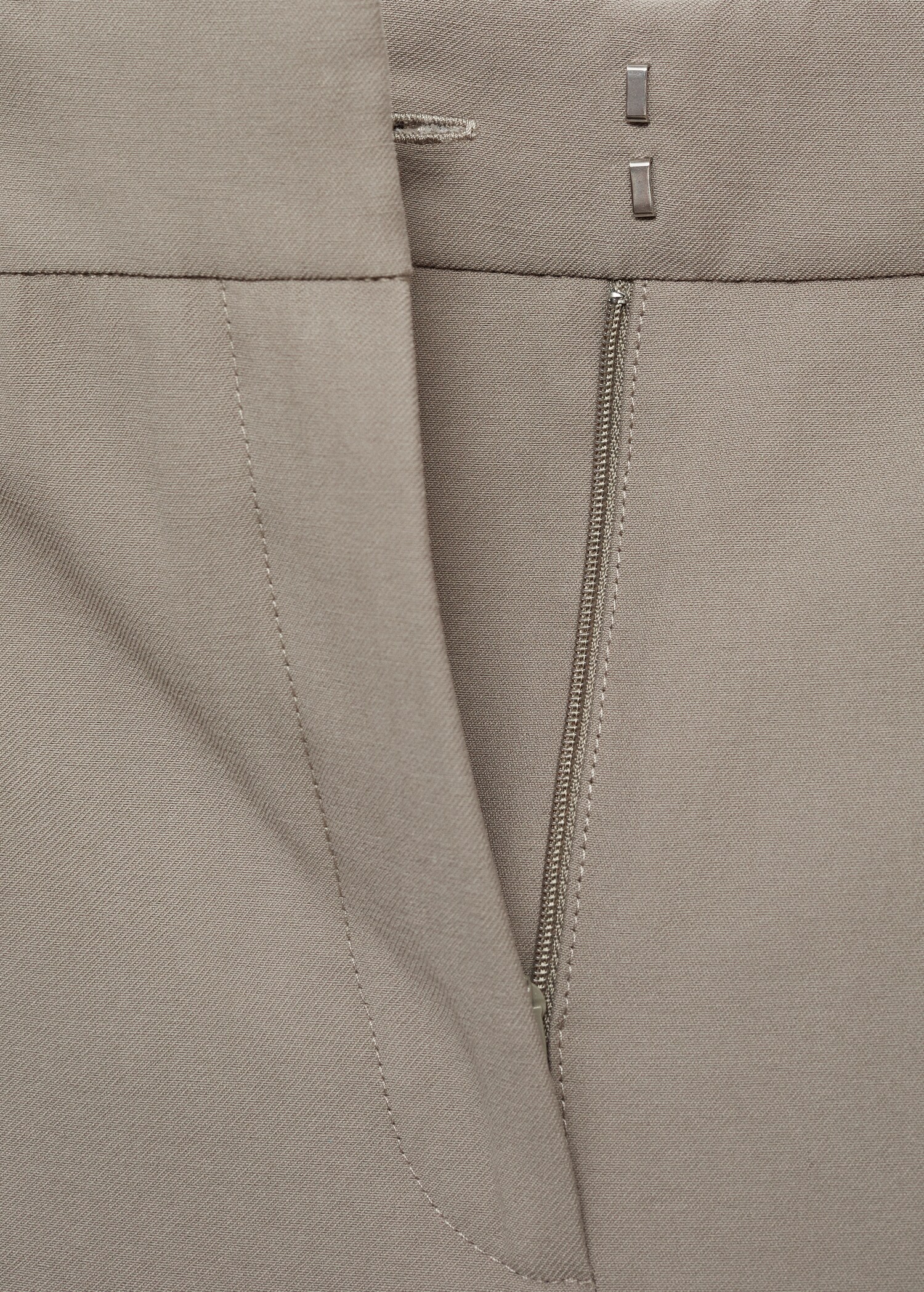 Wideleg pleated trousers - Details of the article 8