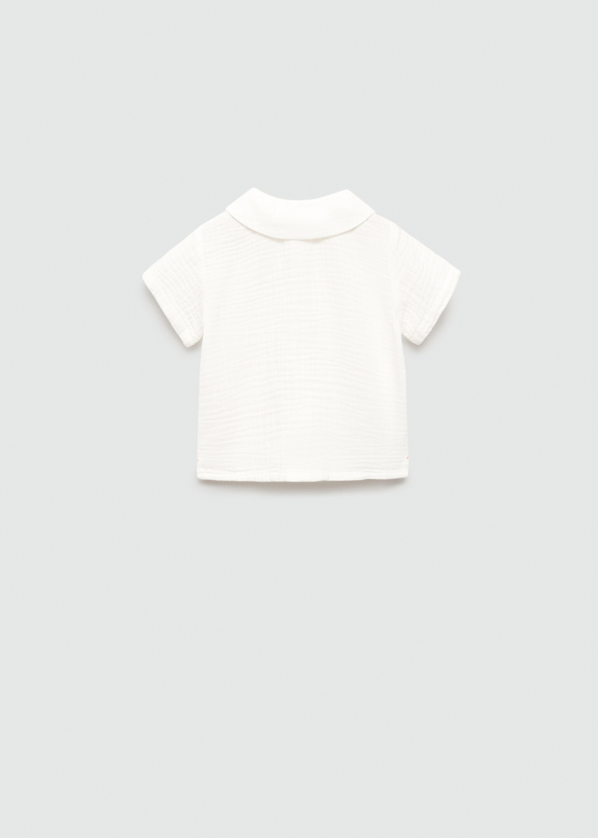 Camisa algodón bambula - Reverso del artículo