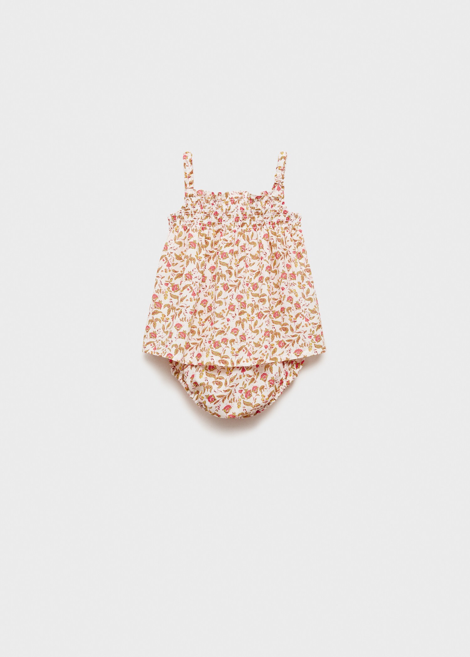 Cotton dress and nappy cover - Reverse of the article