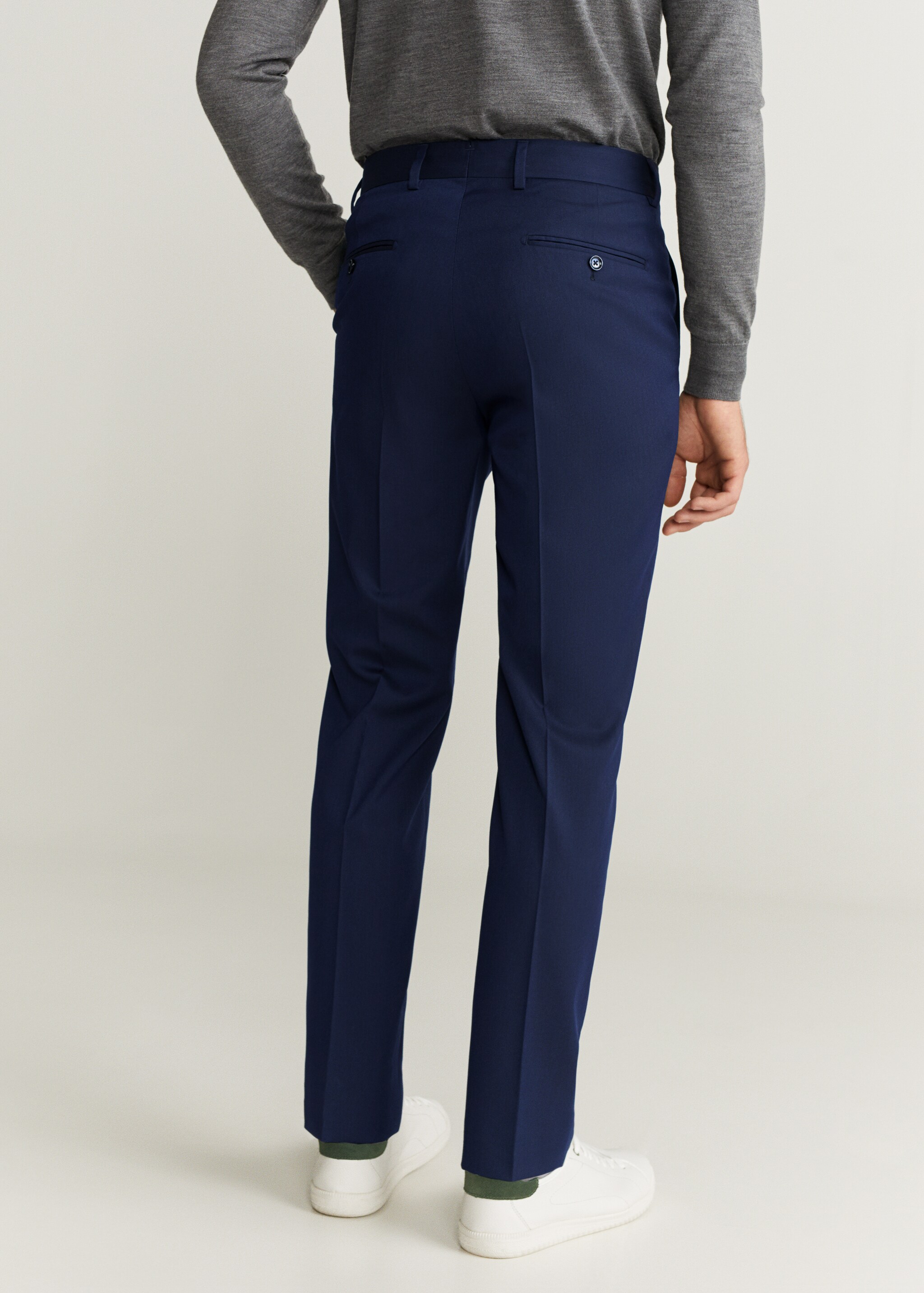 Super slim fit suit trousers - Reverse of the article