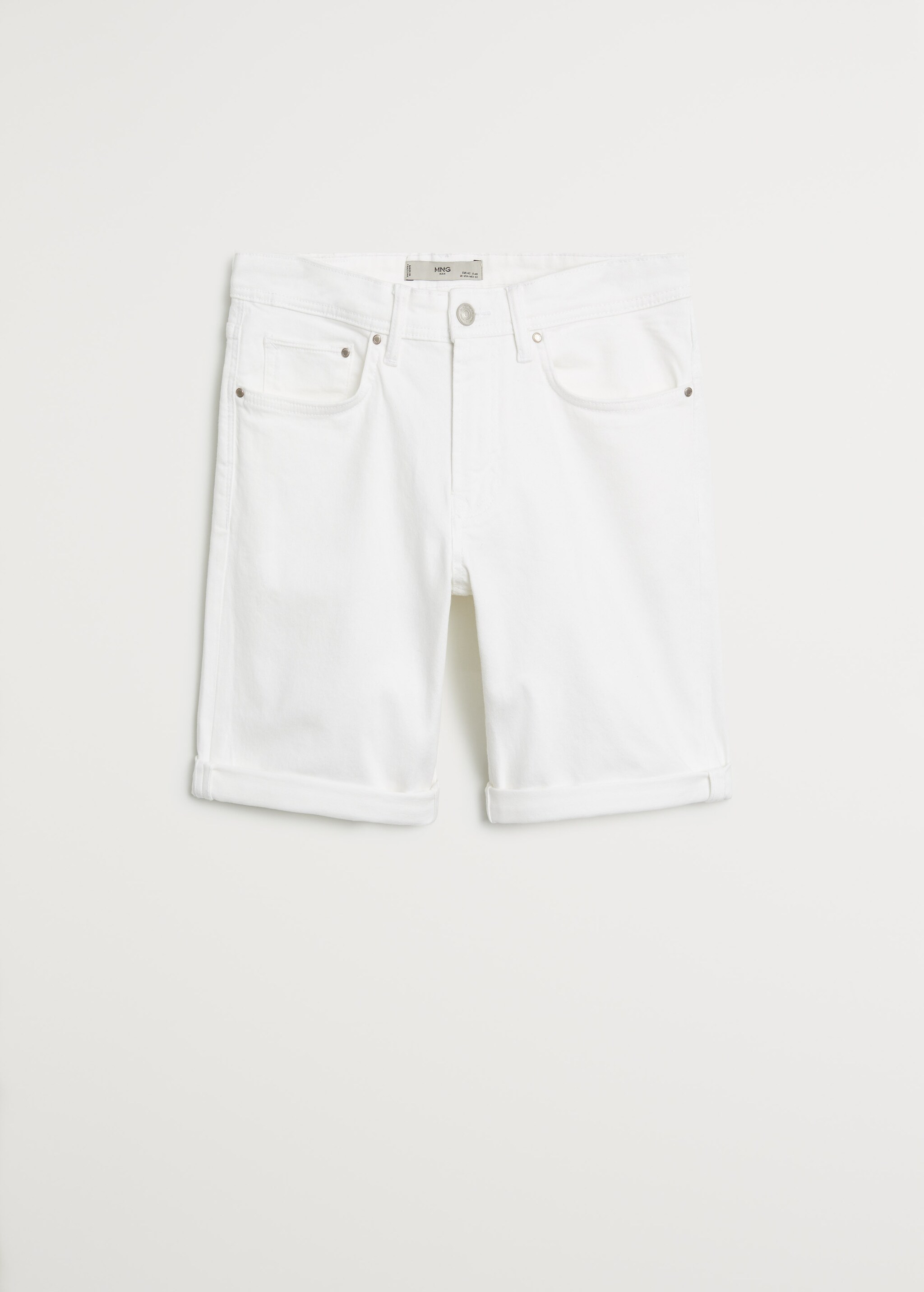 Bermudas denim blancas - Artículo sin modelo