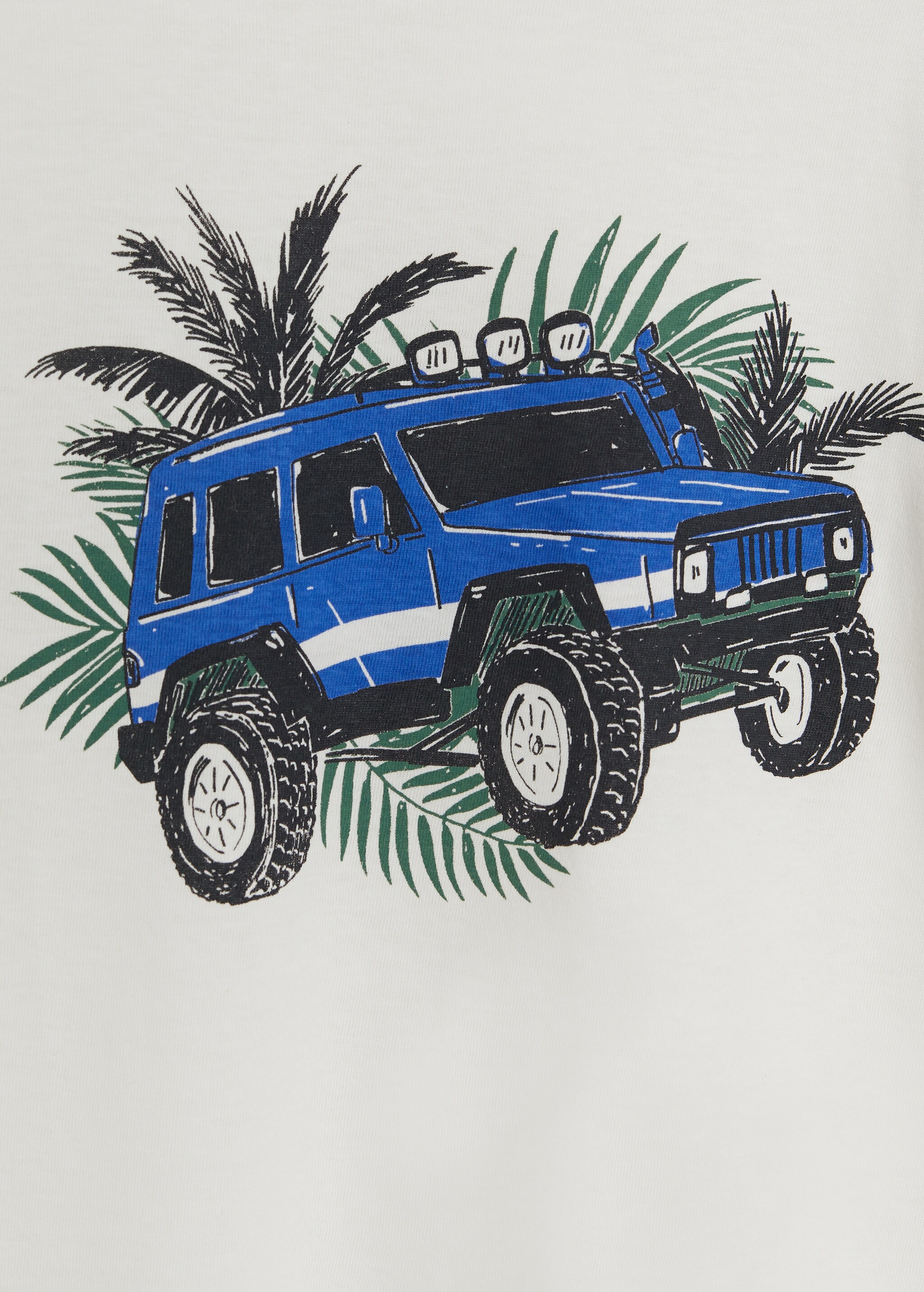 Organic printed cotton t-shirt - Details of the article 8
