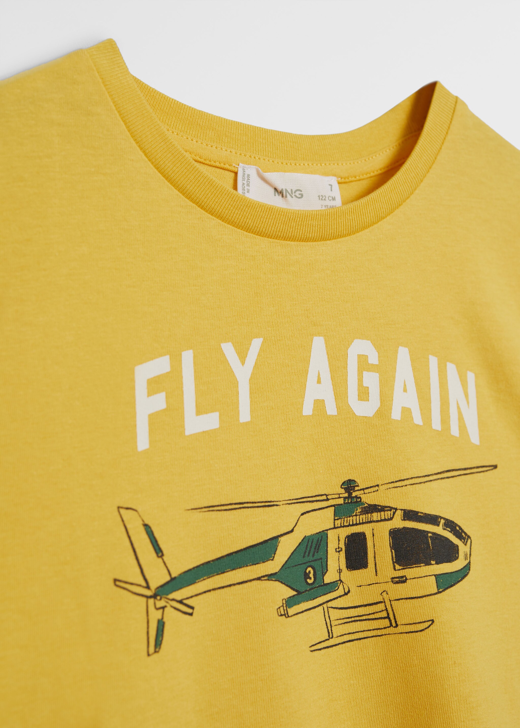 Organic printed cotton t-shirt - Details of the article 8