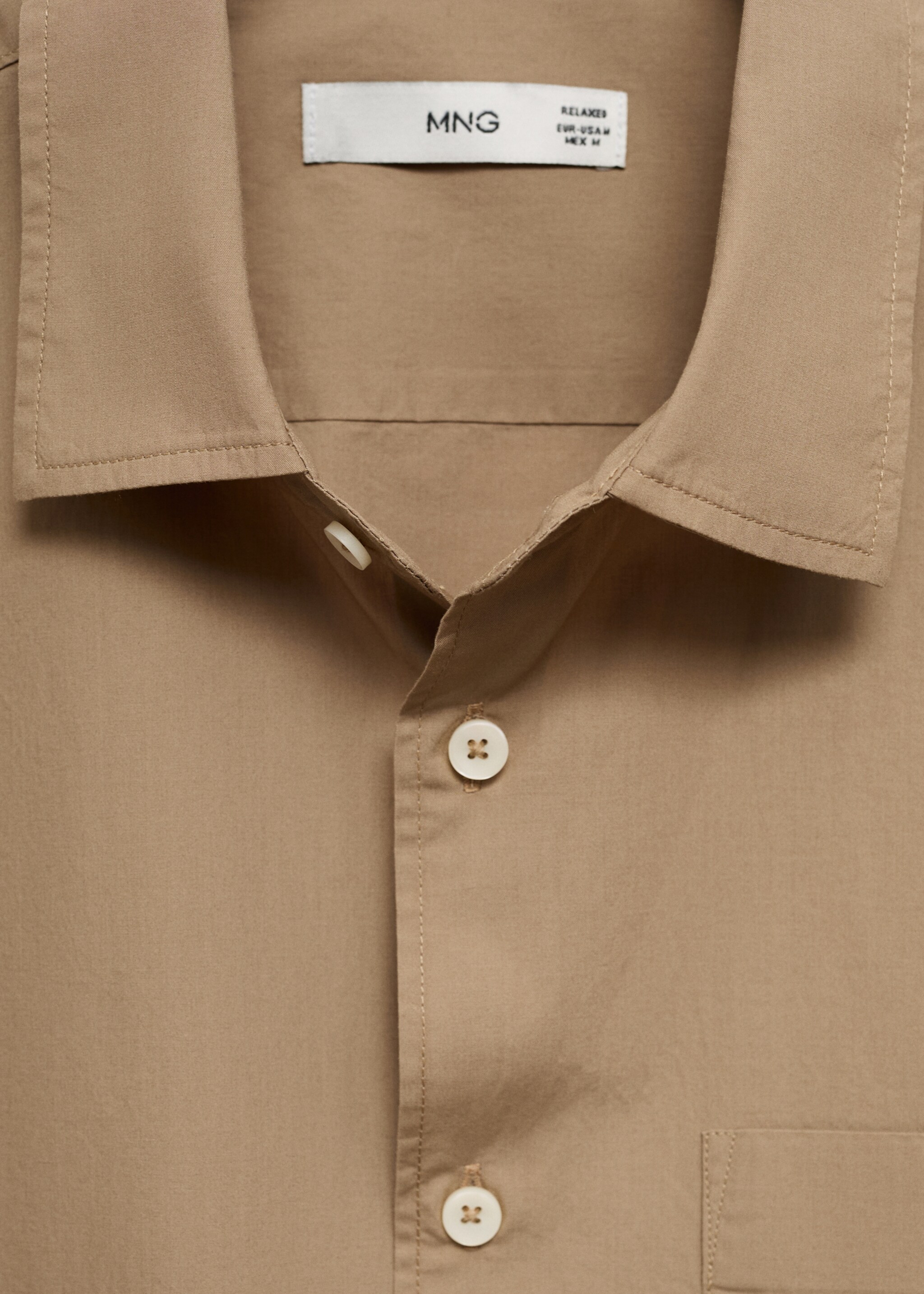Tencel™ katoenen overhemd met zak - Detail van het artikel 8