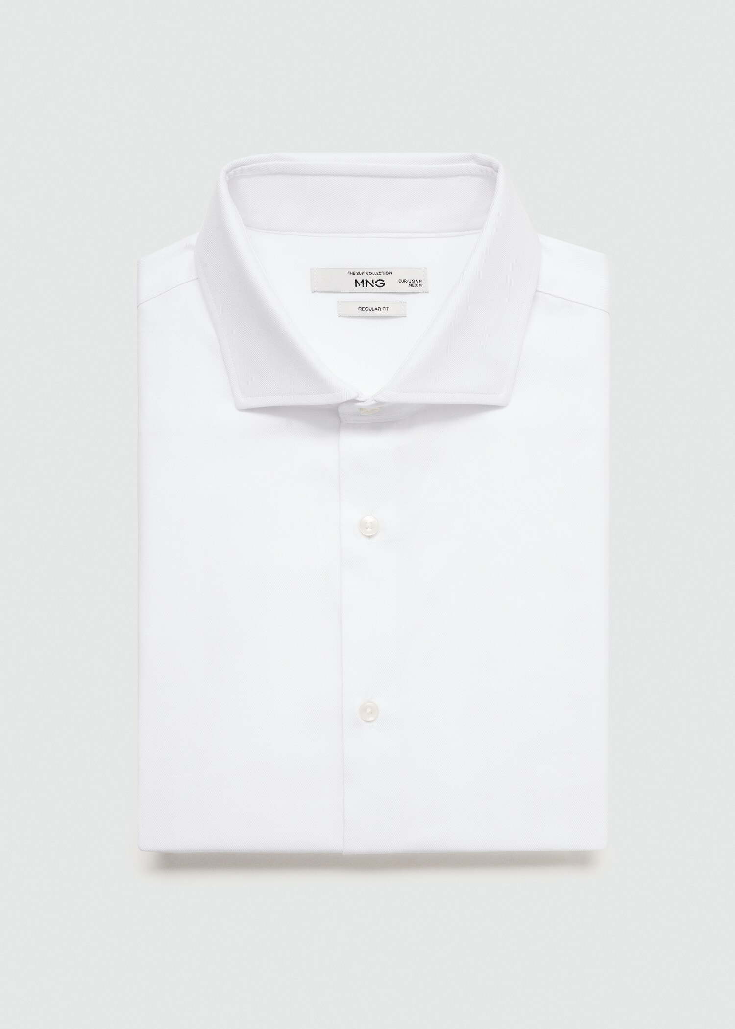 Obleková košile regular fit s manžetovými knoflíčky - Detail zboží 8